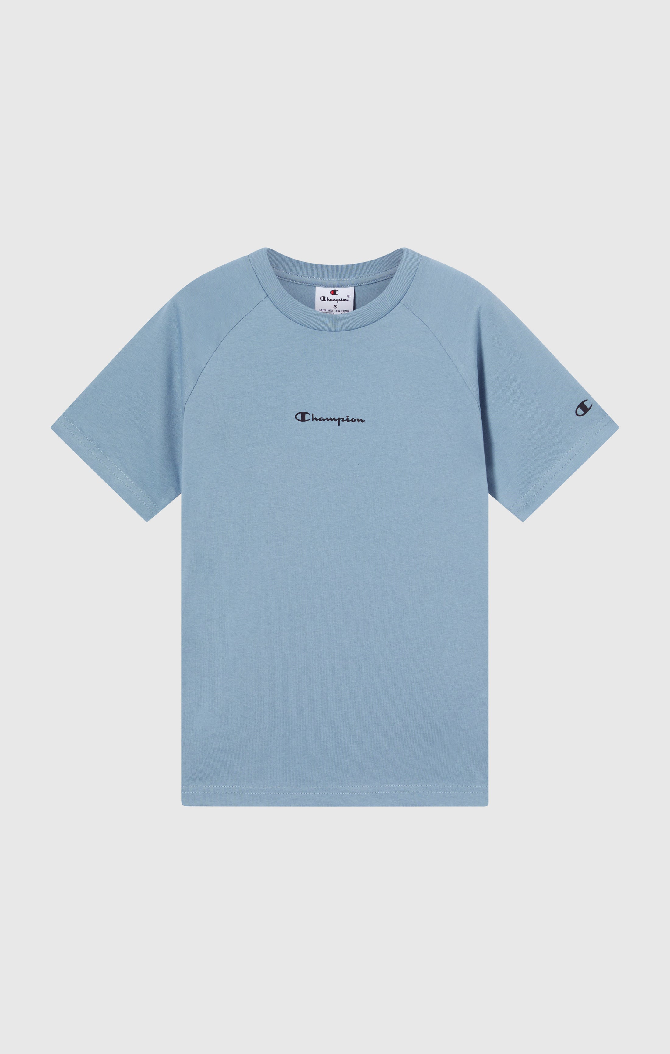 Camiseta Cuello Redondo En Jersey De Algodón Ligero Niño C-Tech