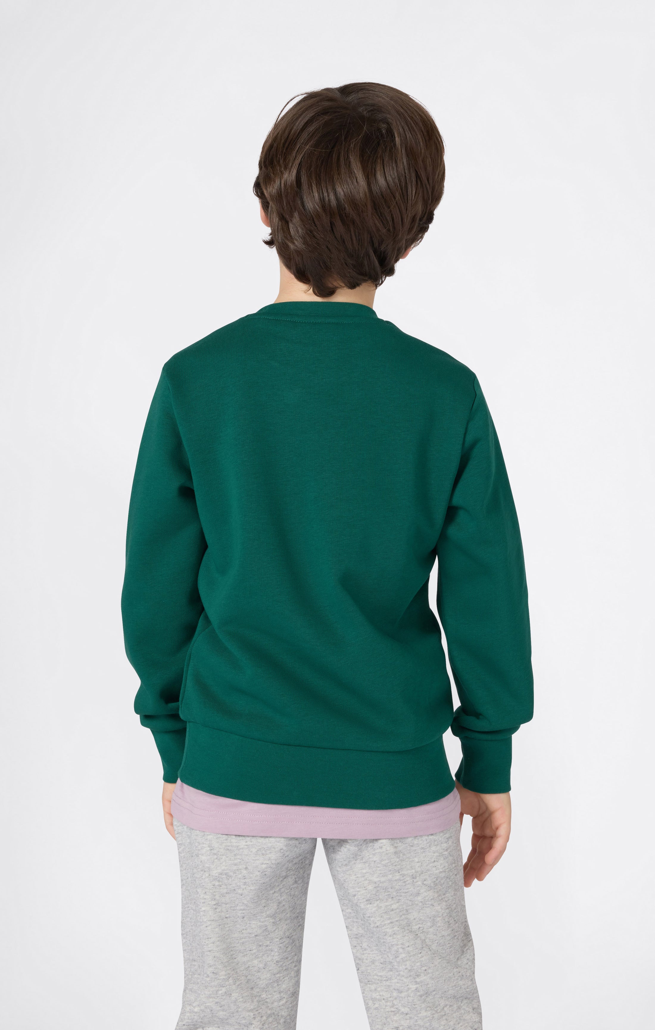 Rundhals-Sweatshirt Mit Angerautem Innenmaterial Icons Jungen