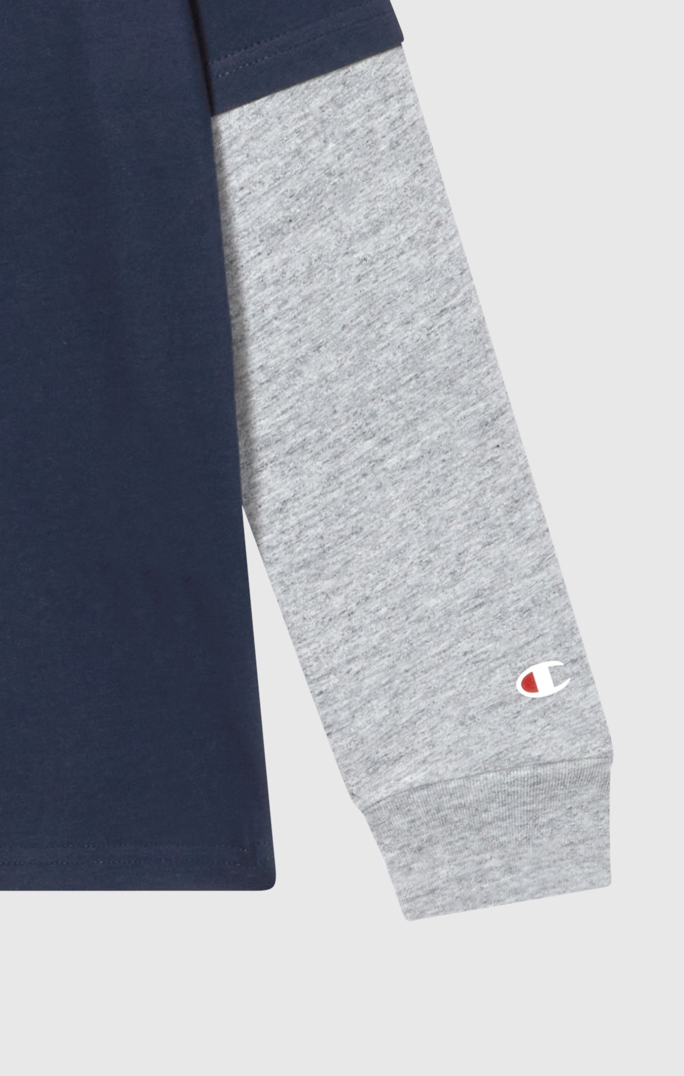 Langarm-T-Shirt Für Jungen Mit Script-Logo