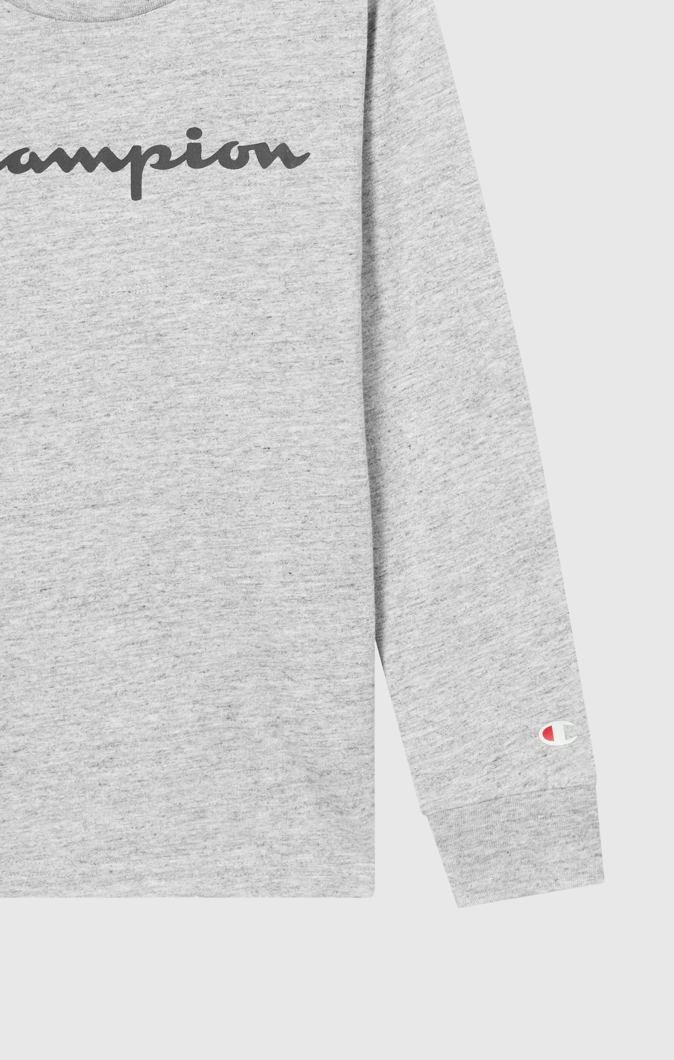 Langarm-T-Shirt Für Jungen Mit Script-Logo