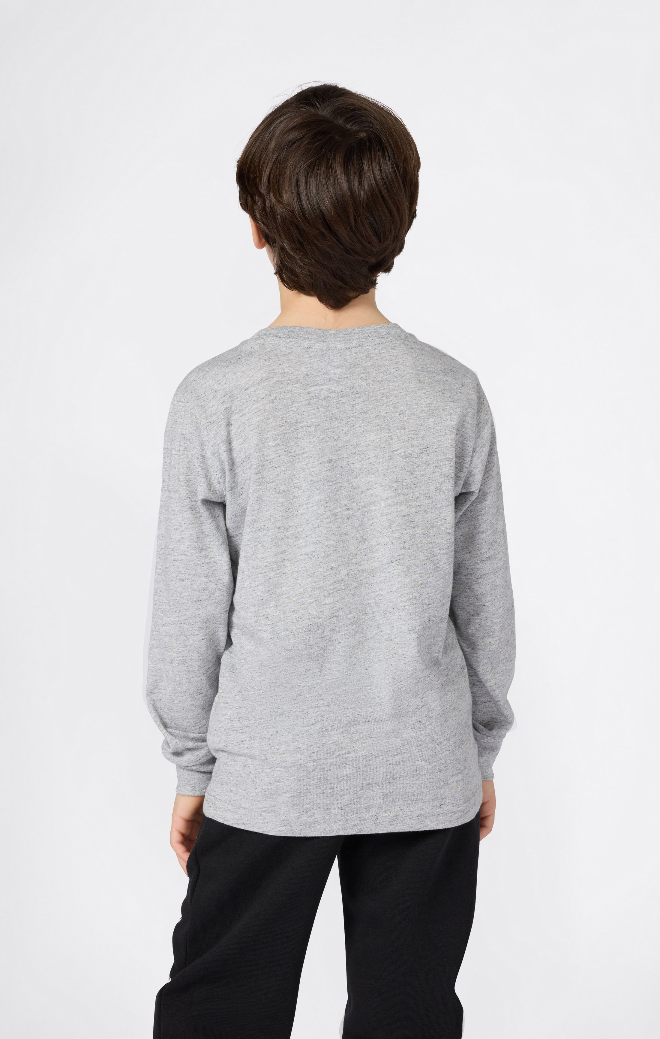 Langarm-T-Shirt Für Jungen Mit Script-Logo