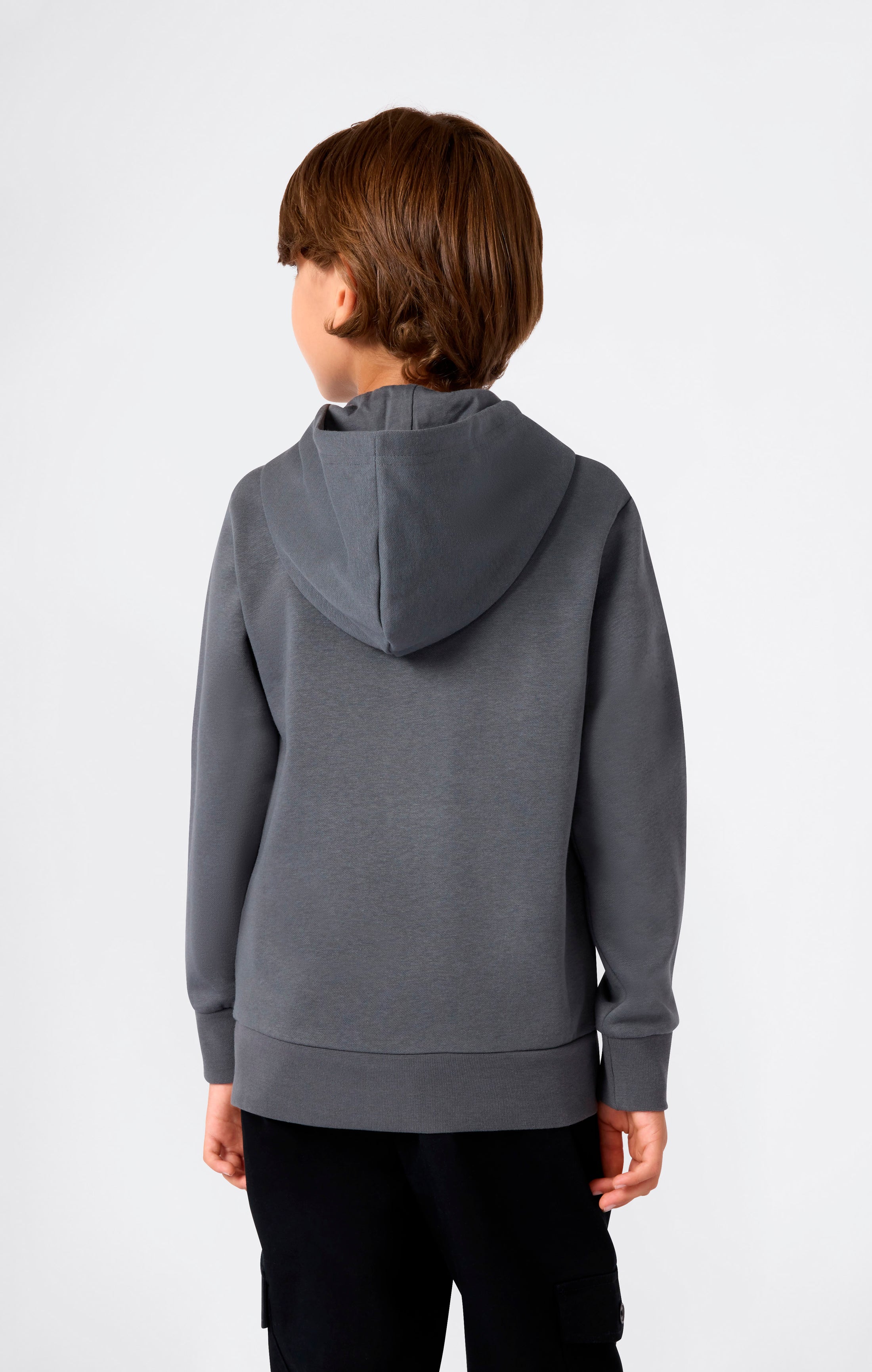 Sweat À Capuche À Intérieur Gratté Avec Grand Logo Brodé Icons Garçon