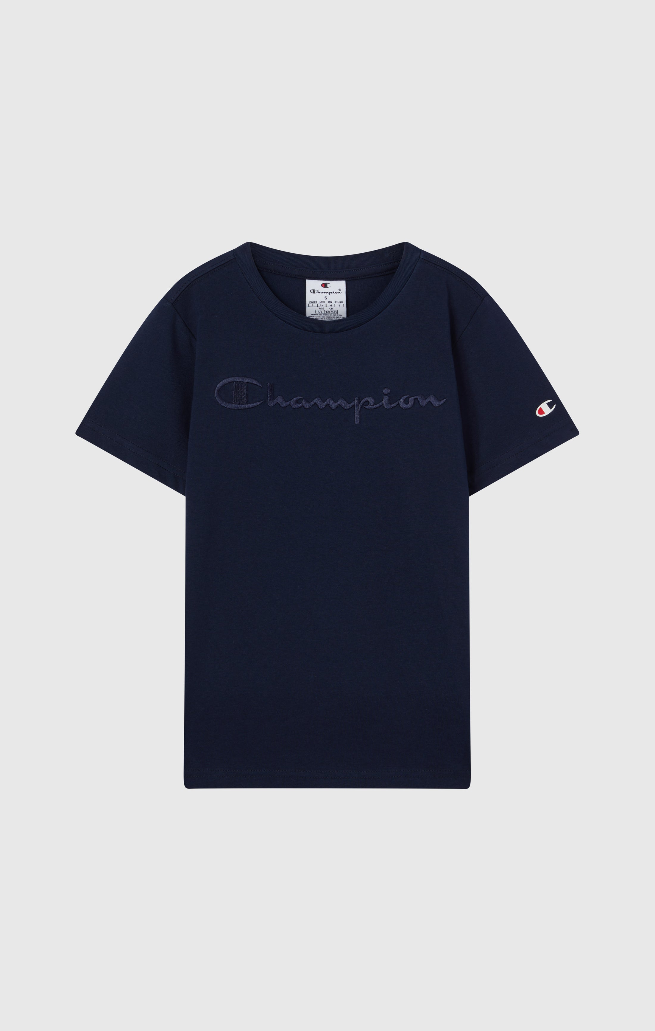 Jungen T-Shirt Mit Großem Logo Icons