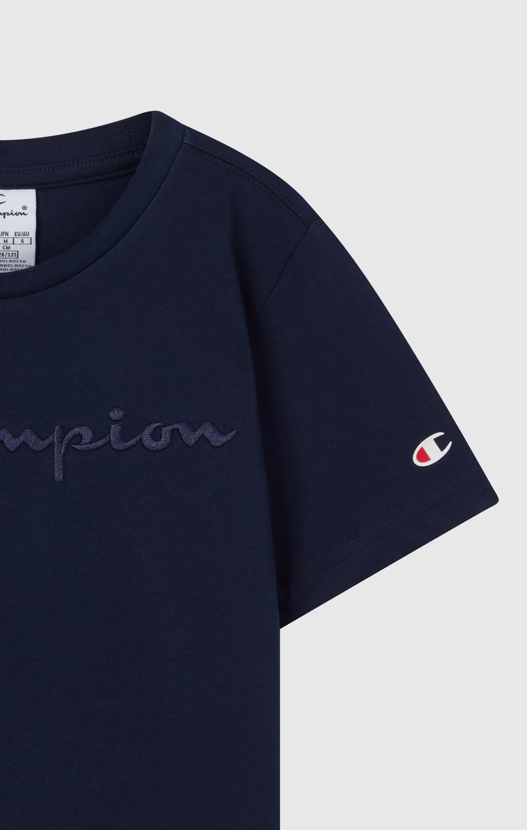 Jungen T-Shirt Mit Großem Logo Icons