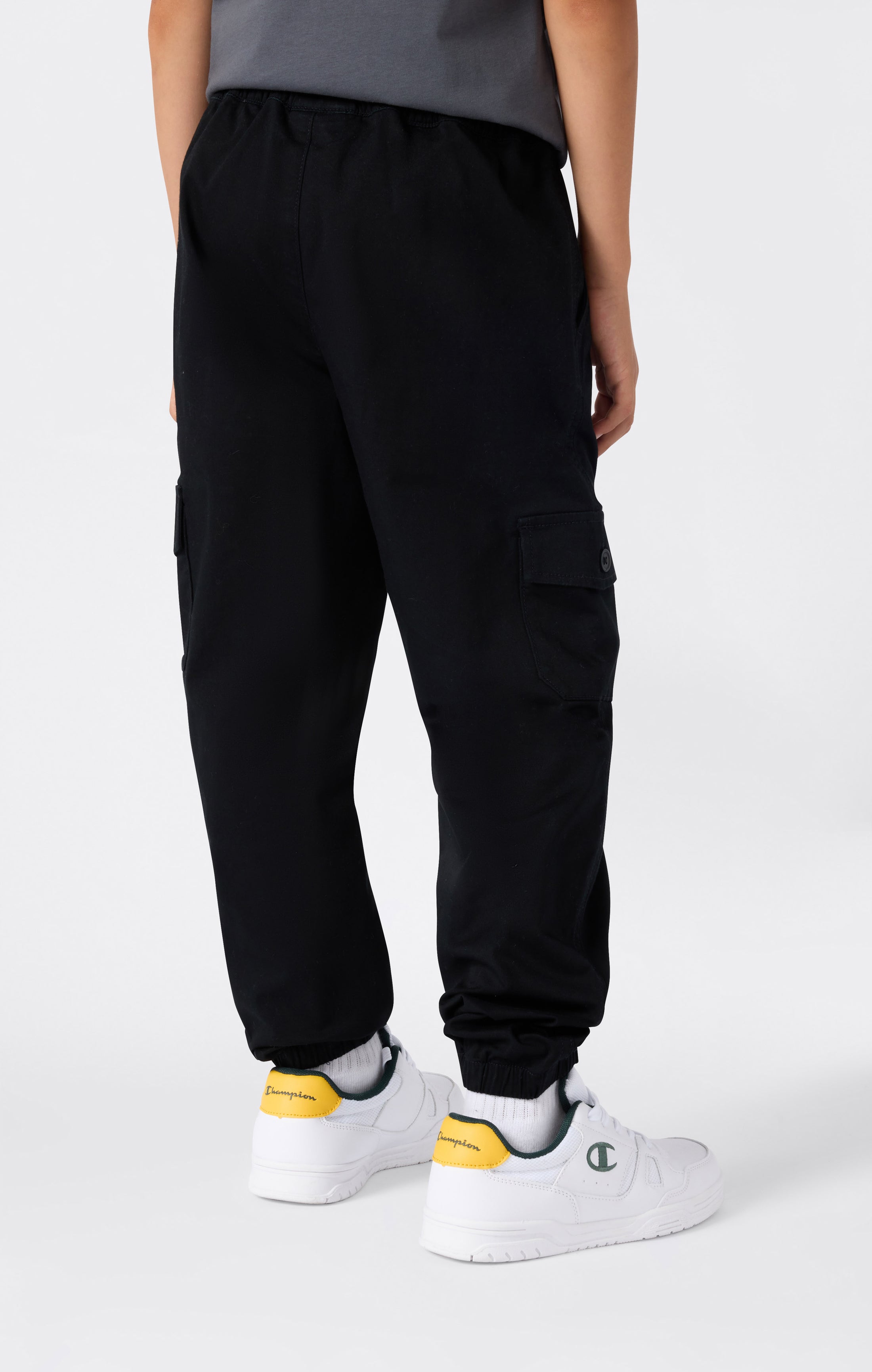 Boys’ Stretch Twill Elastic Cuff Cargo Pants Icons