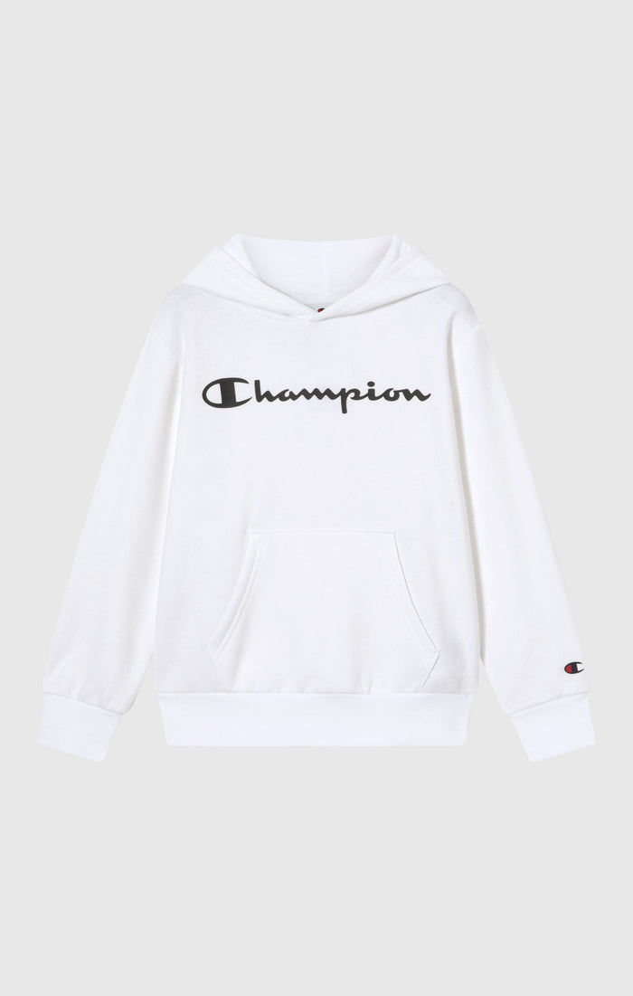 Sweat À Capuche Garçon Avec Intérieur Gratté Avec Logo Script