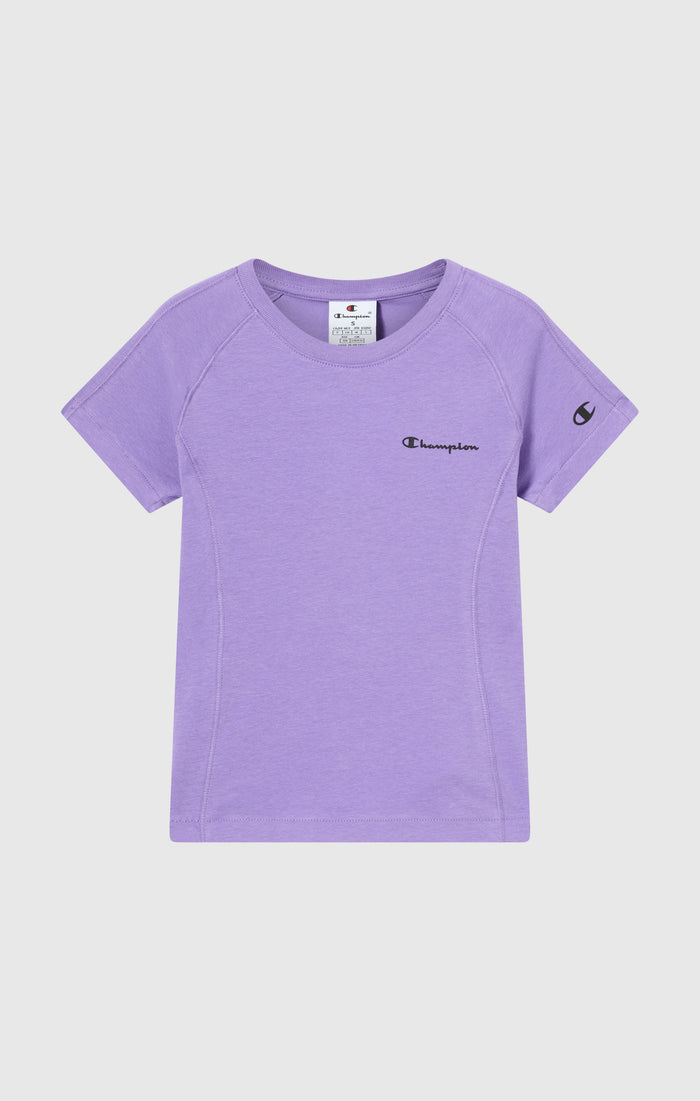T-shirt Filles En Jersey Stretch Coton C-Tech