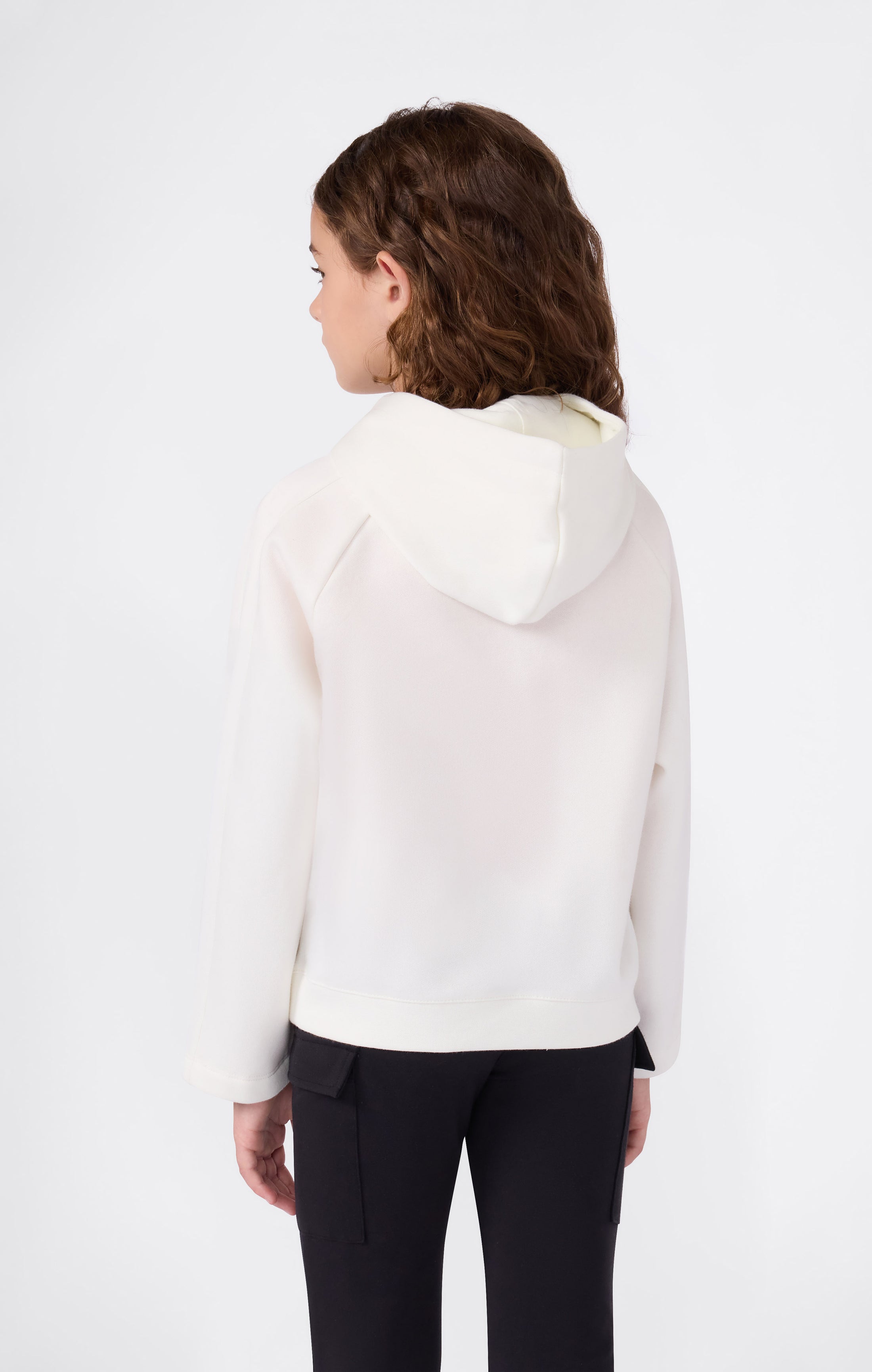 Sudadera con Capucha para Niña con Interior Afelpado