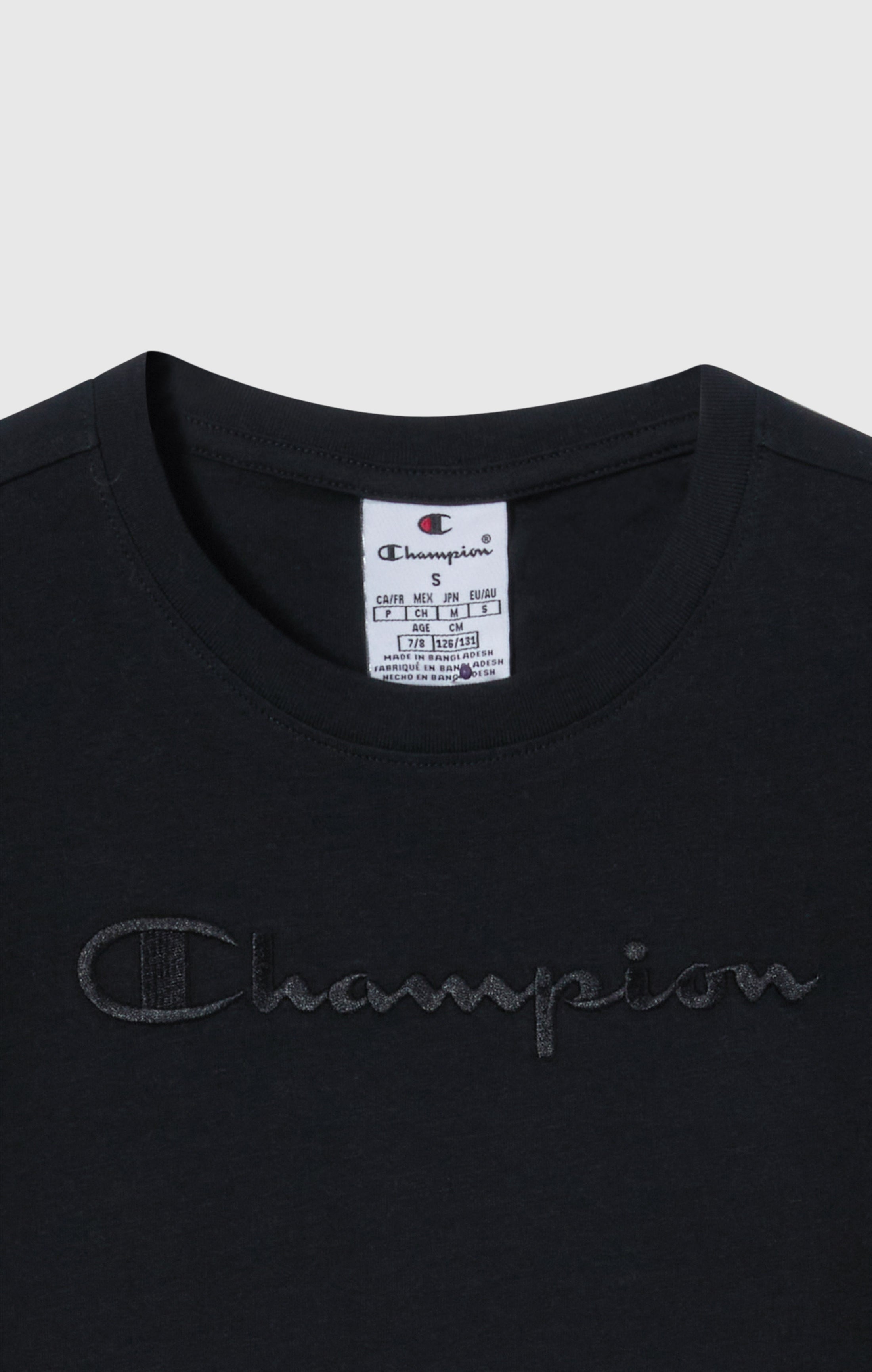 Girls' Crewneck T-shirt Slim Fit Icons