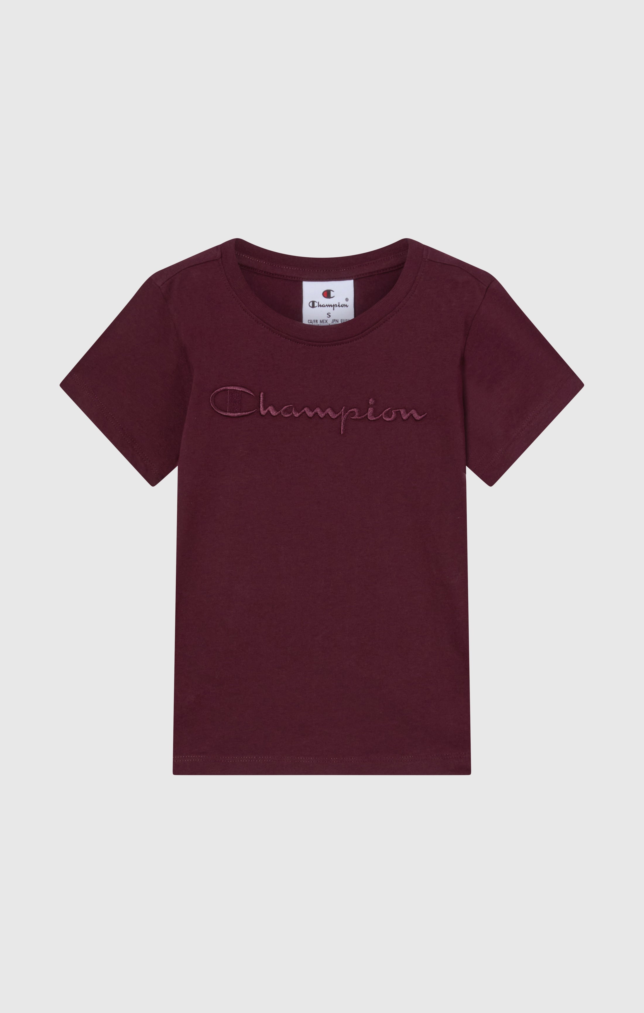 Girls' Crewneck T-shirt Slim Fit Icons