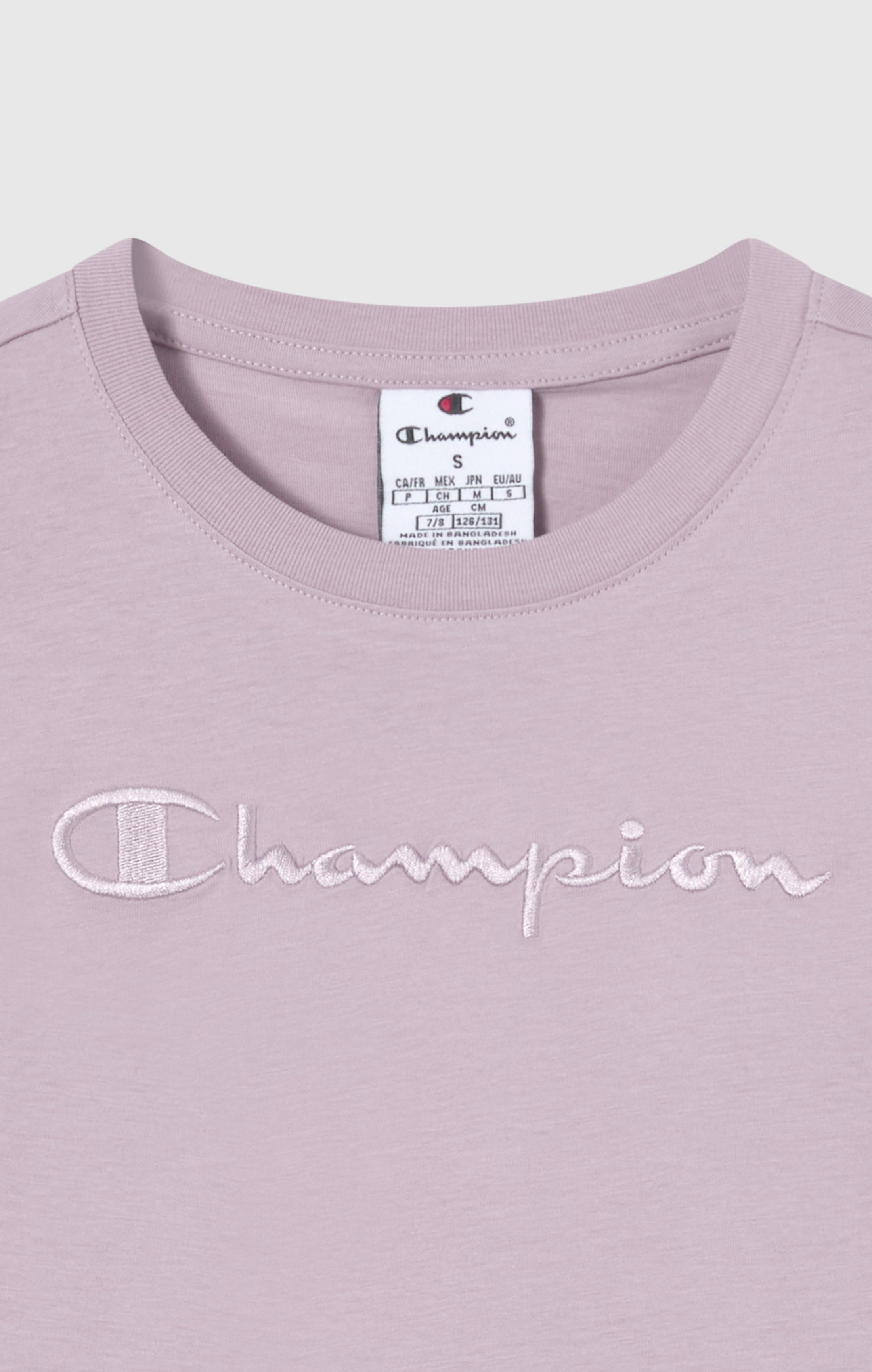 Girls' Crewneck T-shirt Slim Fit Icons