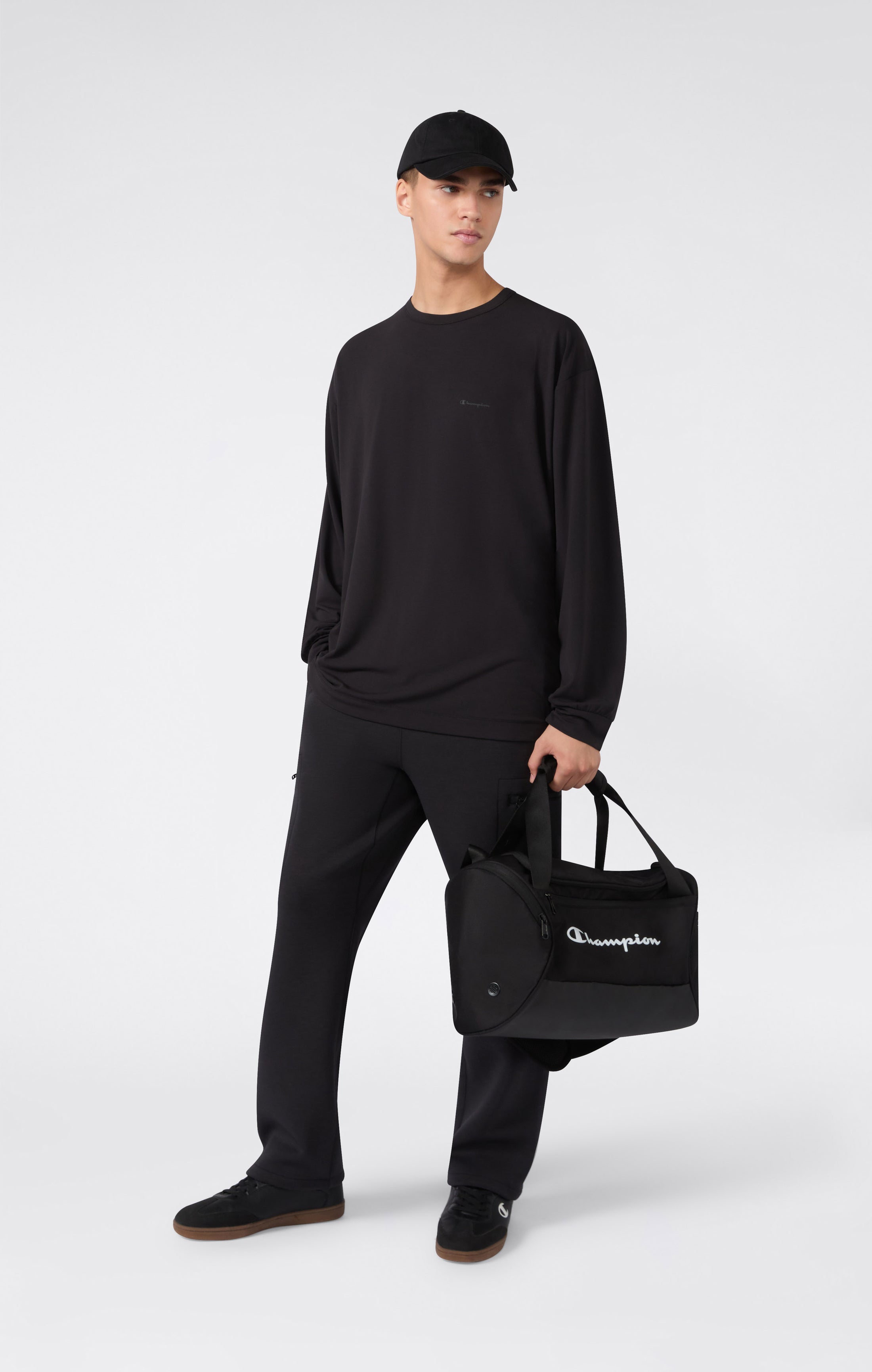 Men's Quick Dry Long Sleeve T-Shirt Black Edition