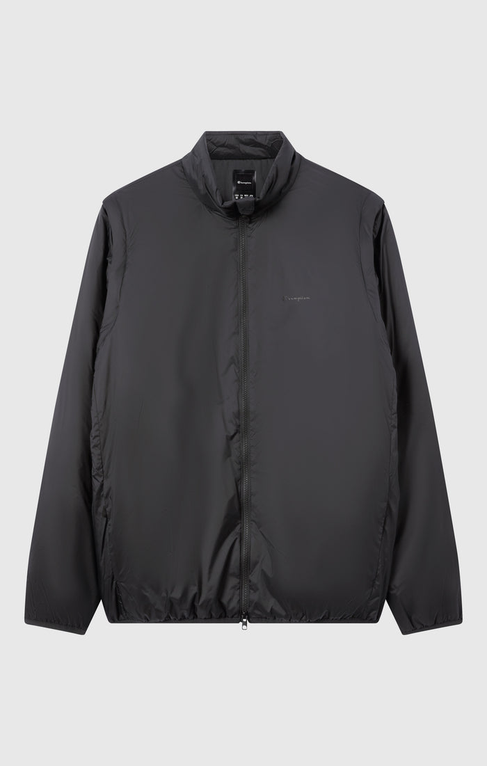 Men's Convertible Full Zip Padded Jacket Black Edition