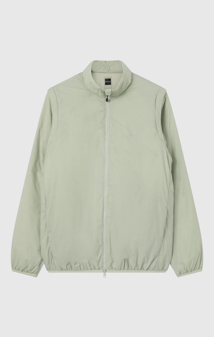 Men's Convertible Full Zip Padded Jacket Black Edition