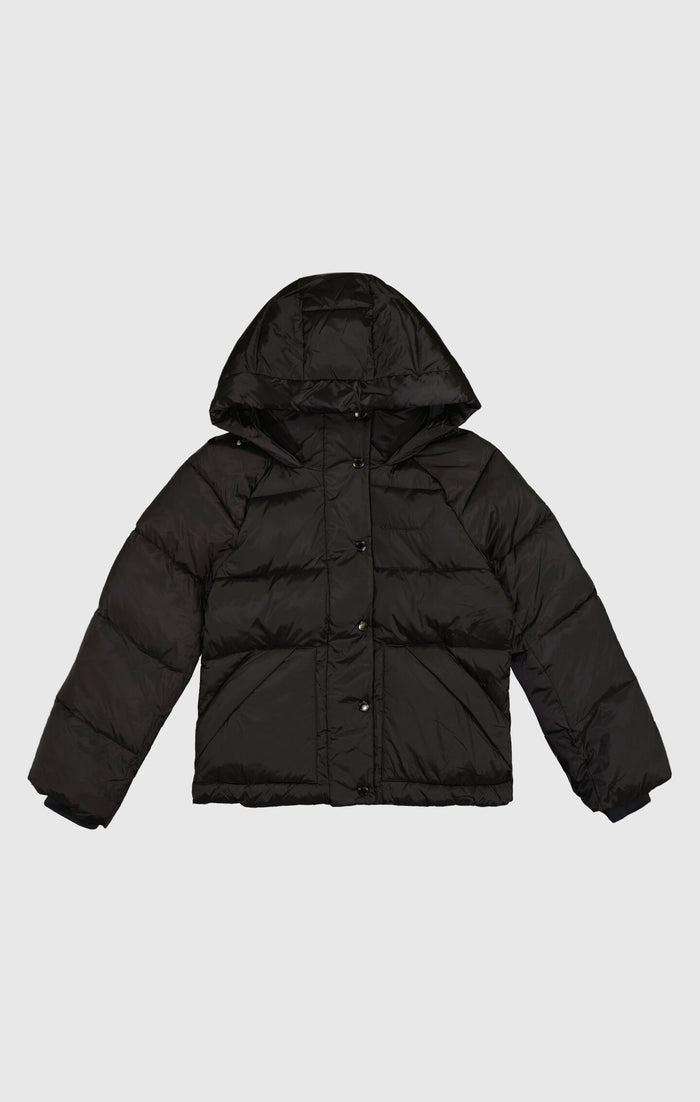 Steppjacke mit Kapuze