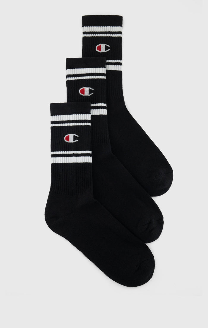 Crew-Socken im Dreierpack
