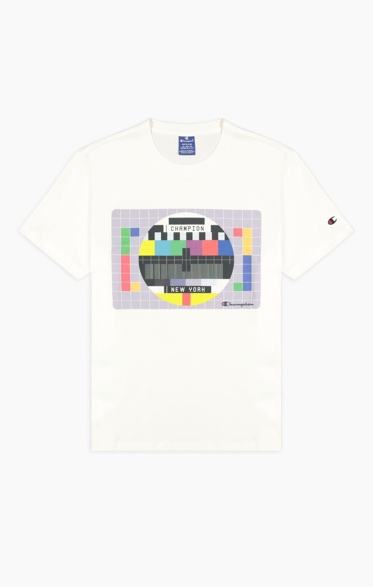 Vintage TV Print T-Shirt