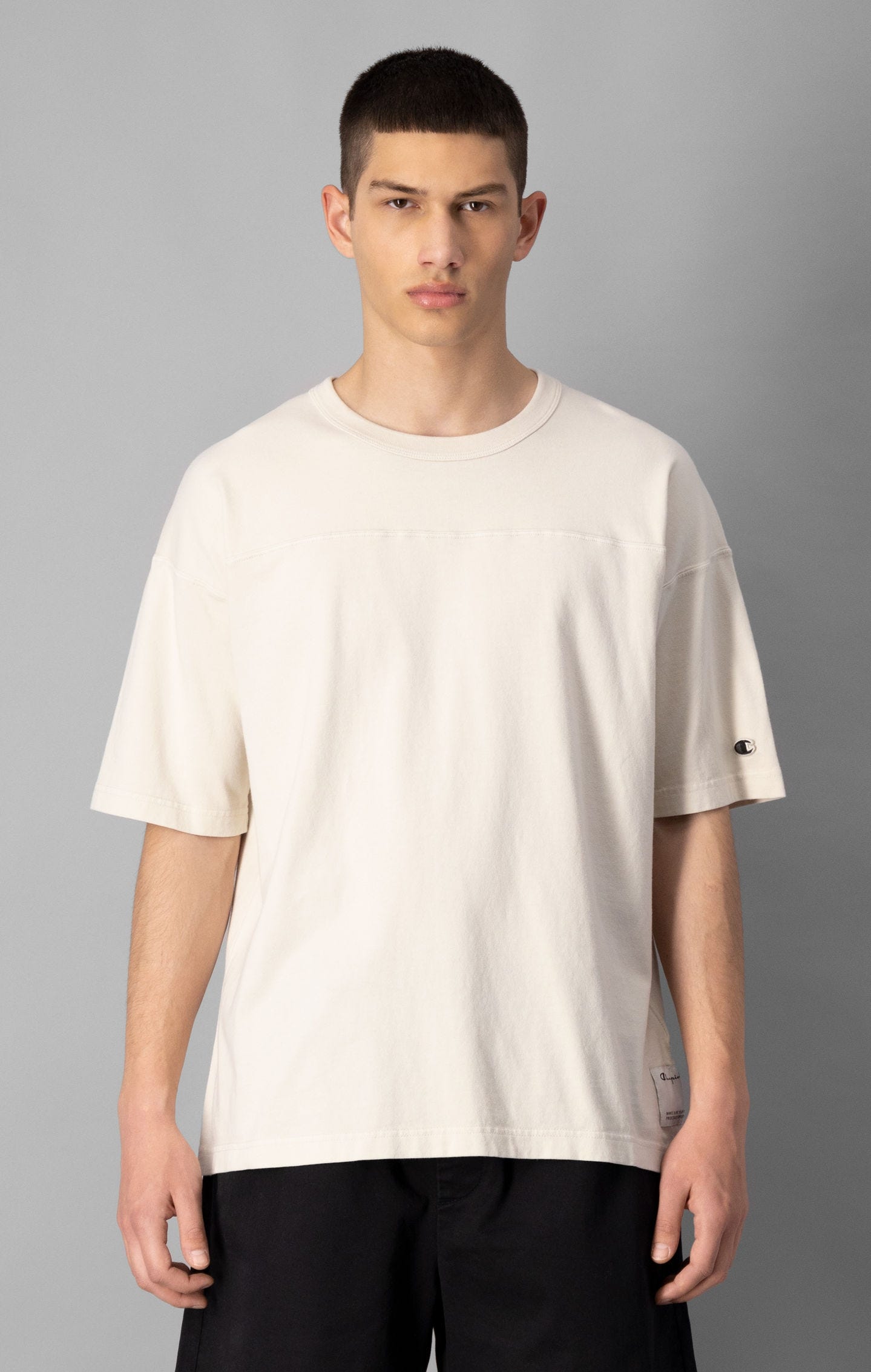 Seam Detail Organic Cotton T-Shirt