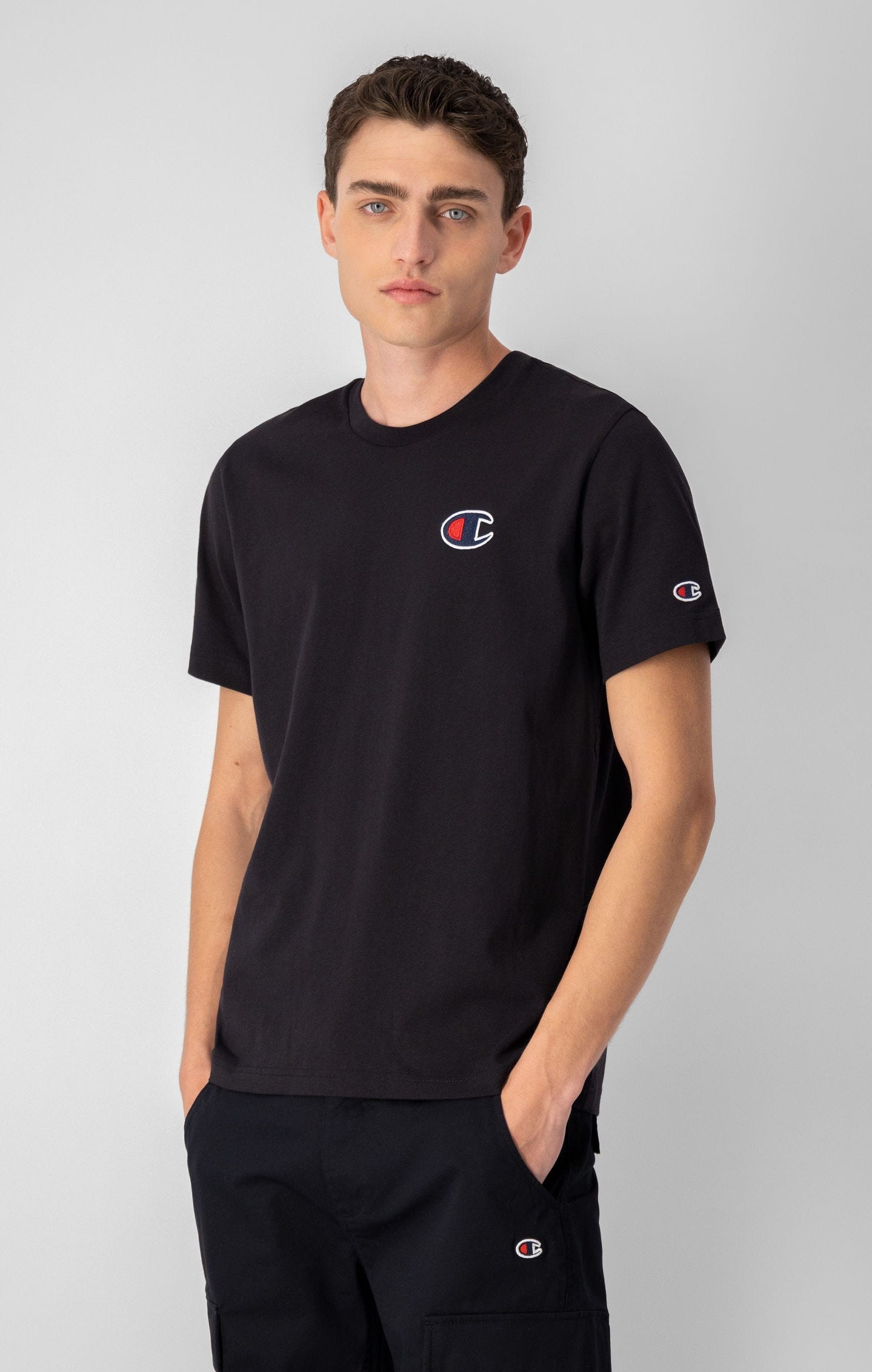 C logo Soft Cotton Jersey T-Shirt