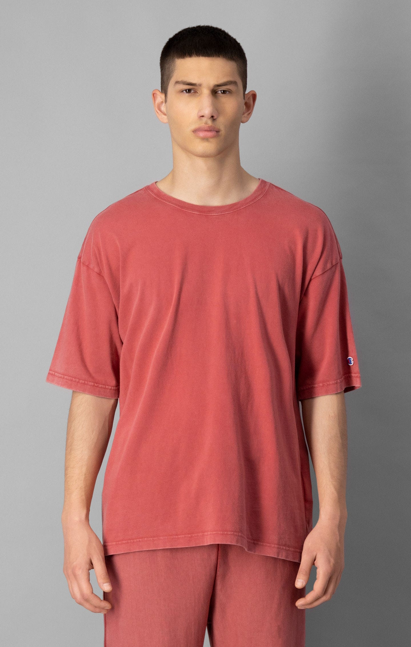 Acid Wash Minimal T-Shirt