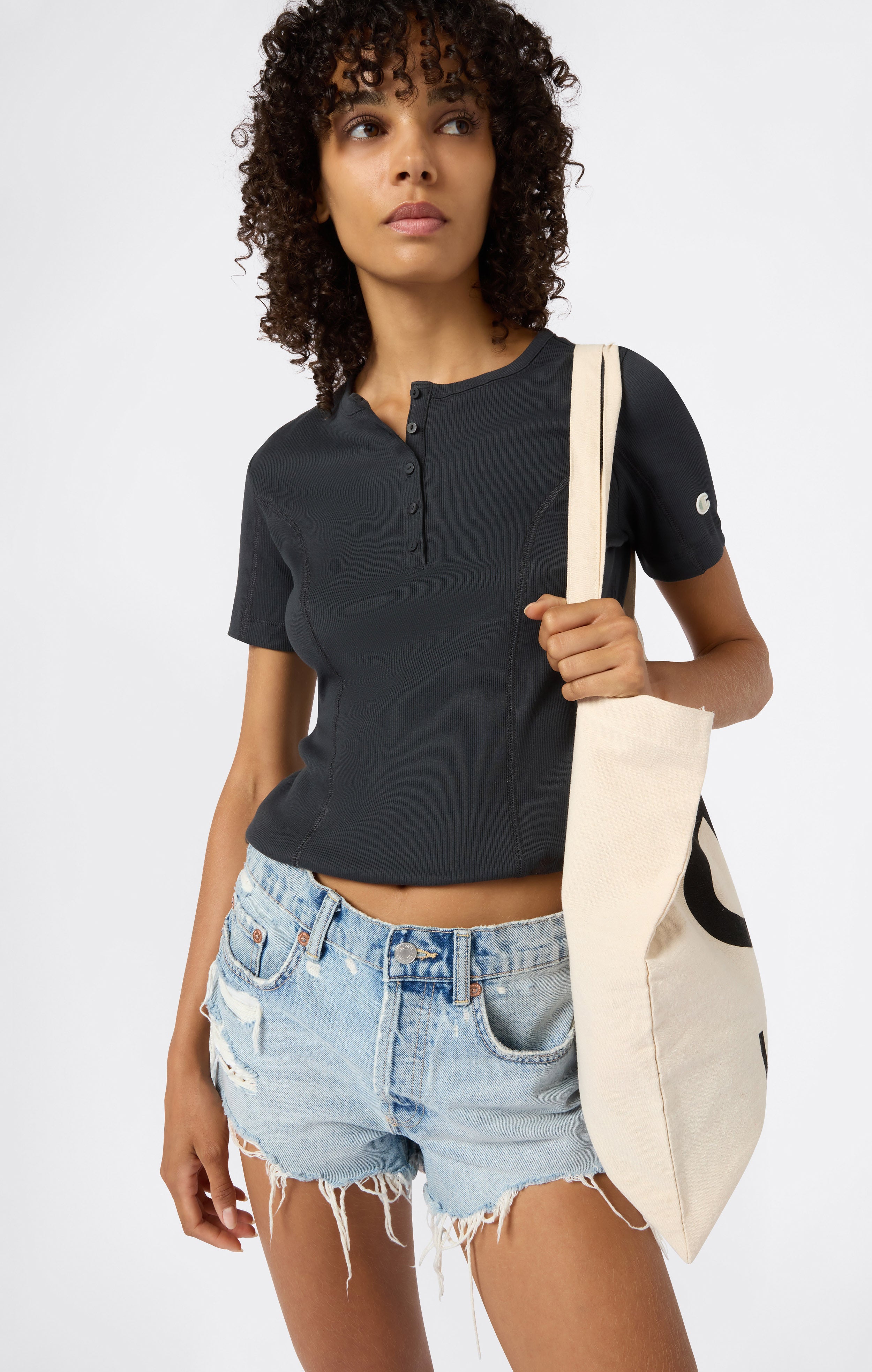 Camiseta Eco Future de corte ceñido para mujer