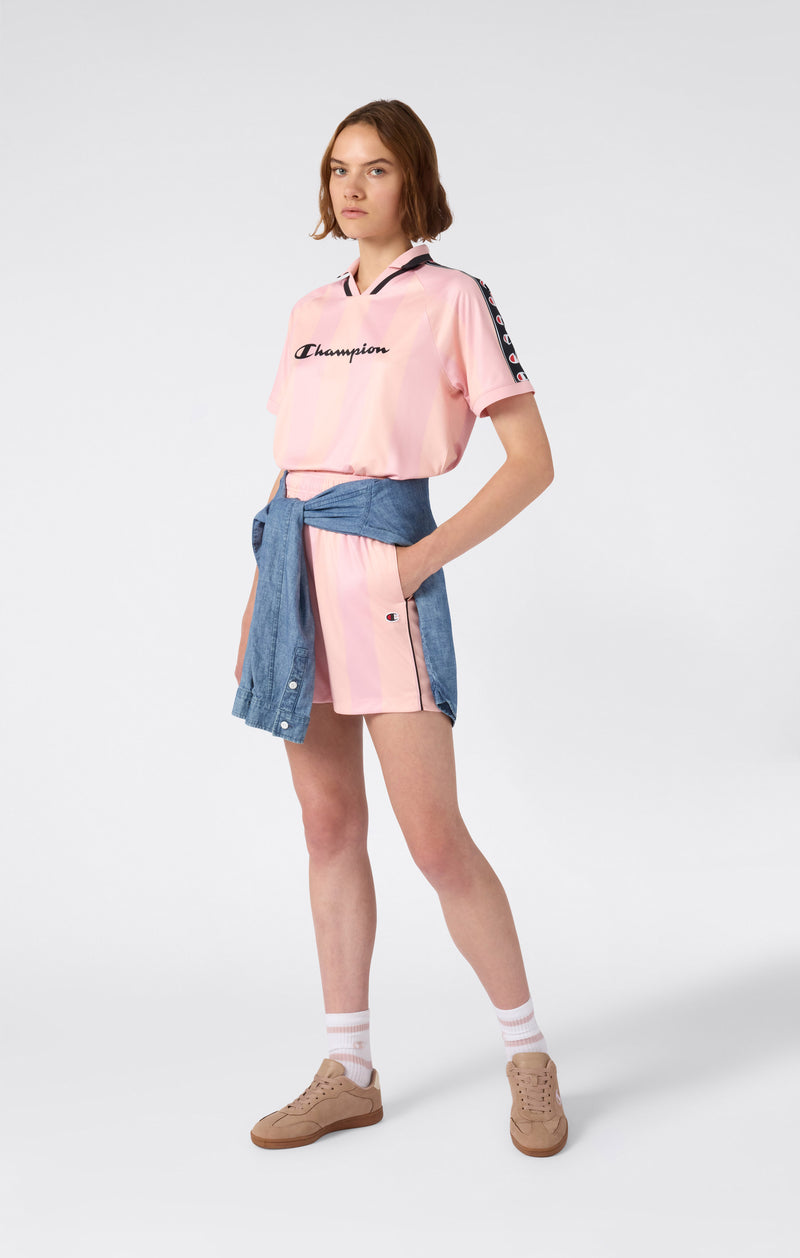 Women's V-Neck Polo T-Shirt Sport Heritage