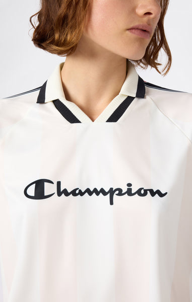 Women's V-Neck Polo T-Shirt Sport Heritage