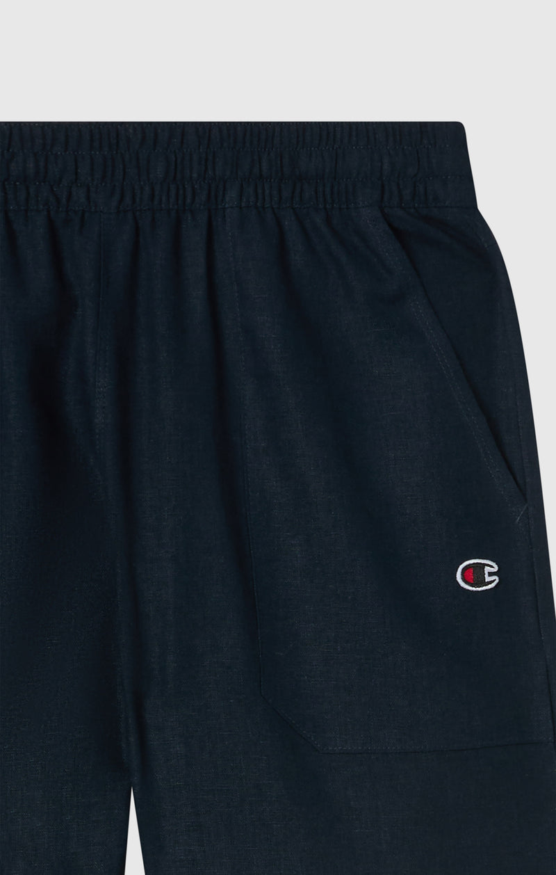 Women’s Washed Linen-Blend Bermuda