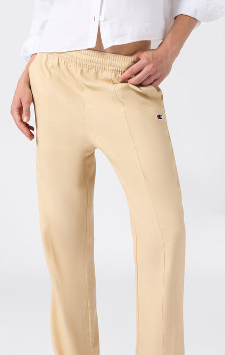 Women’s Straight Hem Linen-Blend Pants
