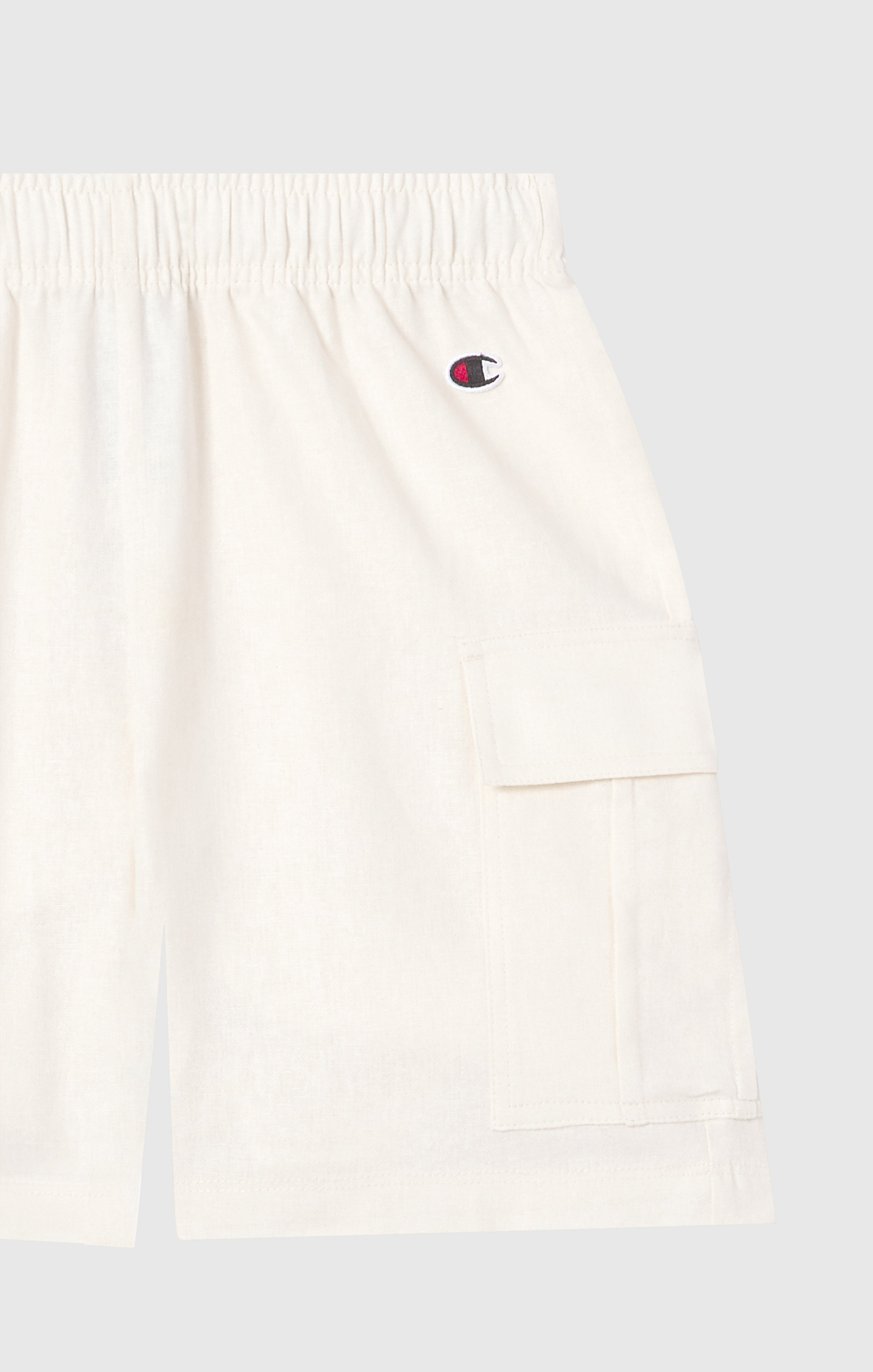 Women’s Linen-Blend Cargo Bermuda