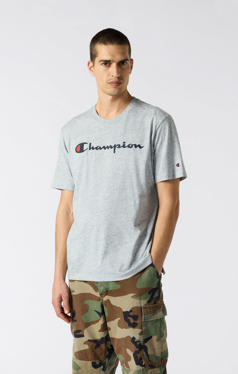 T-shirt en jersey de coton avec grand logo