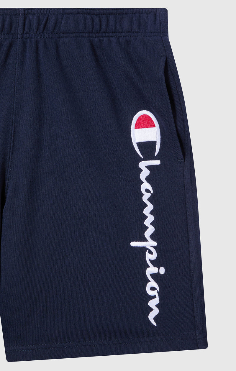 Men's Lightweight French Terry Shorts with Large Logo