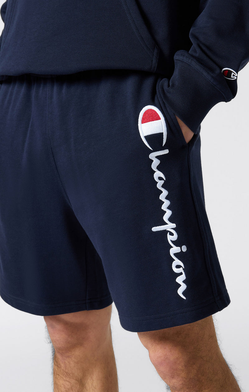Men's Lightweight French Terry Shorts with Large Logo