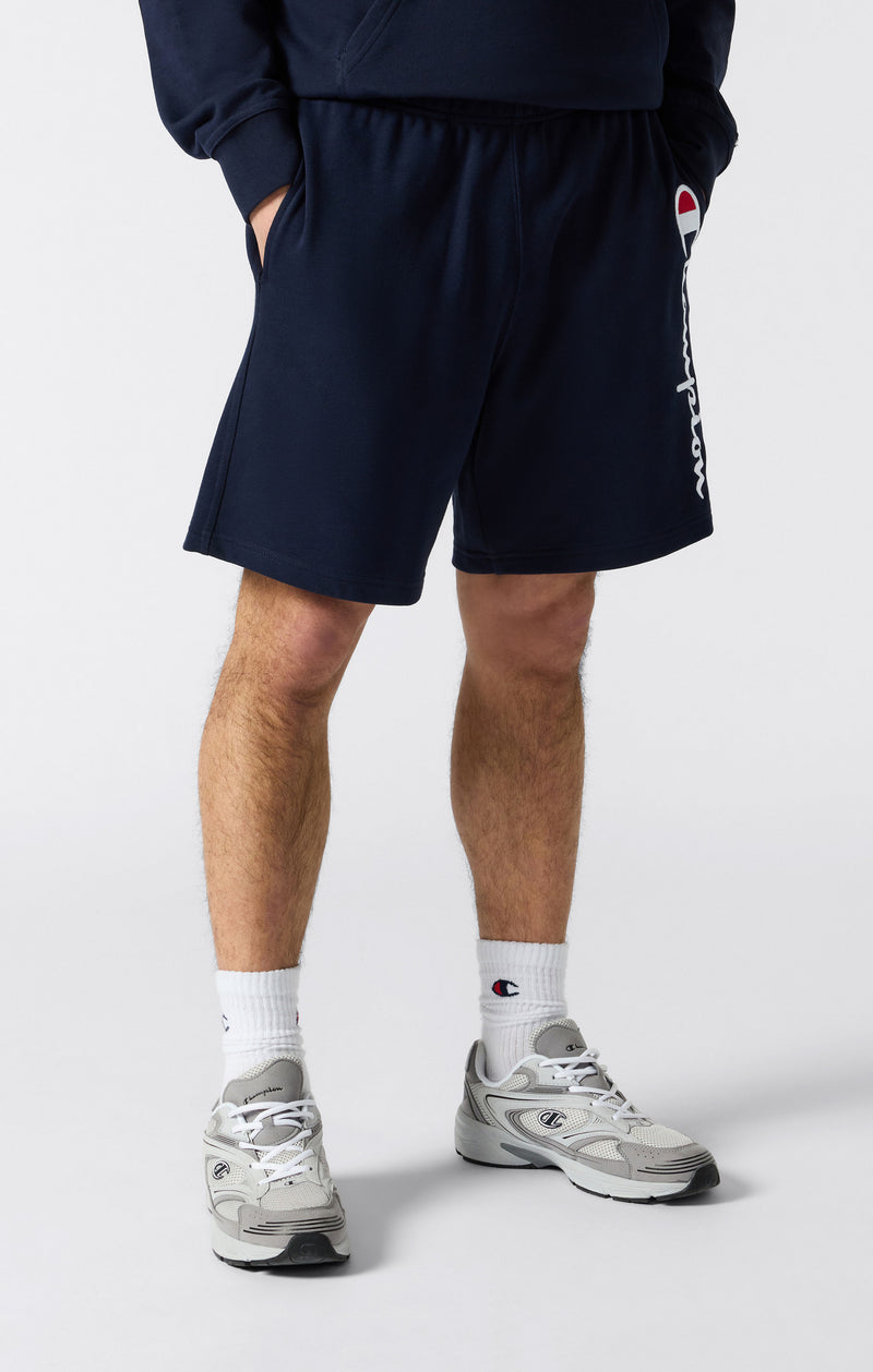 Men's Lightweight French Terry Shorts with Large Logo