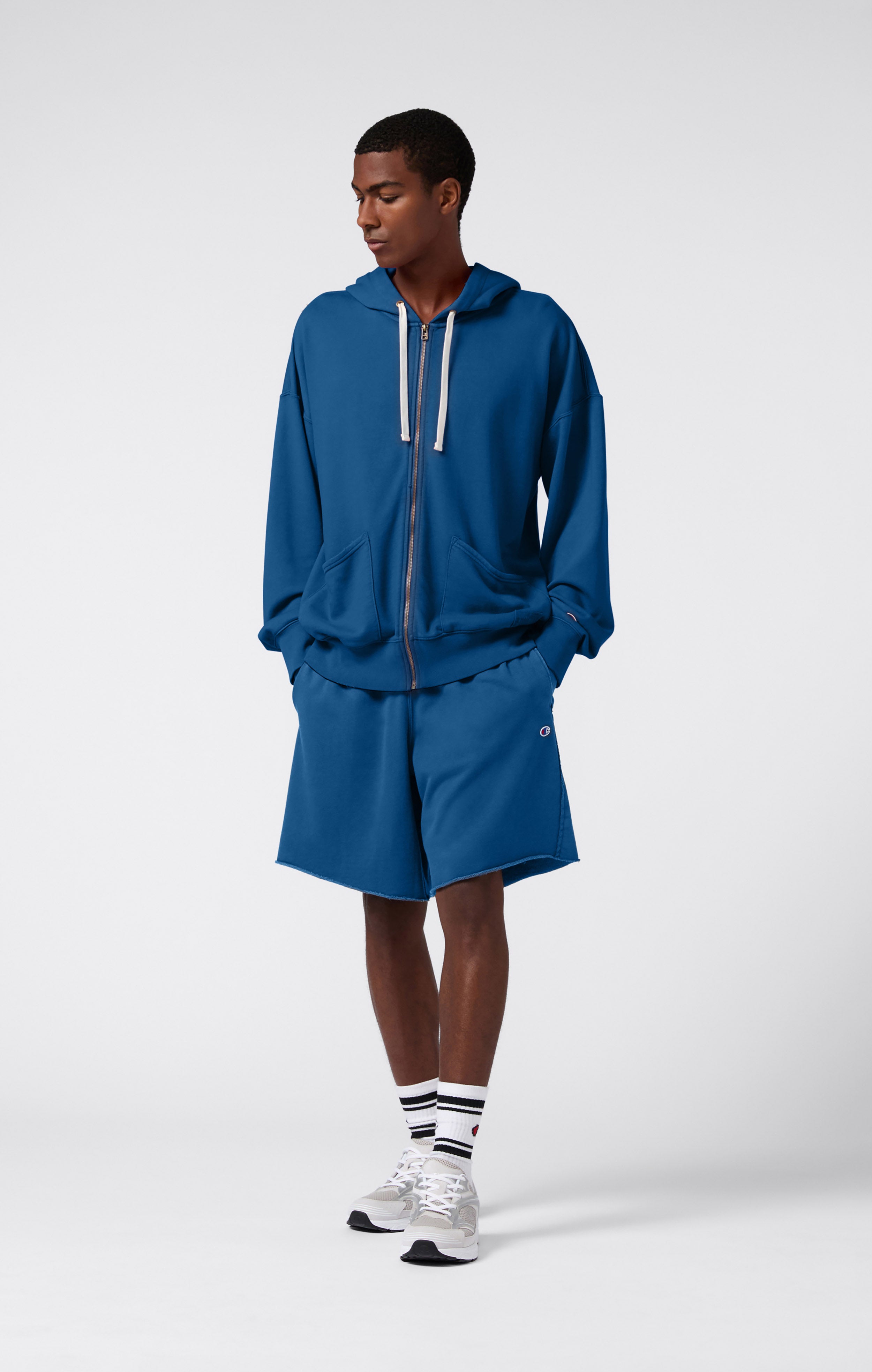 Men's Time Capsule Washed Look Loose Fit Hoodie