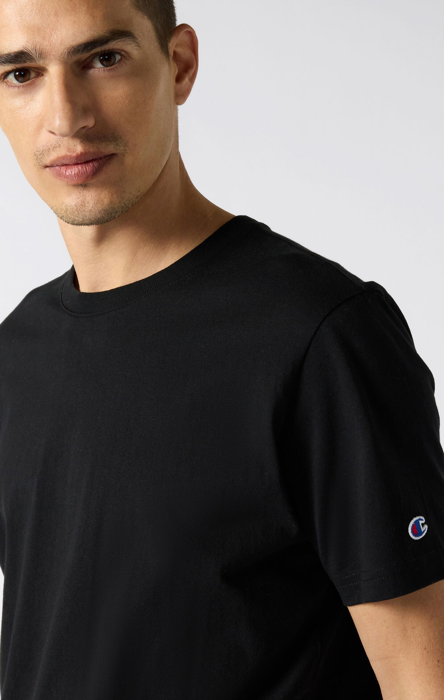 Weites Herren-T-Shirt aus Schwerem Baumwollstoff