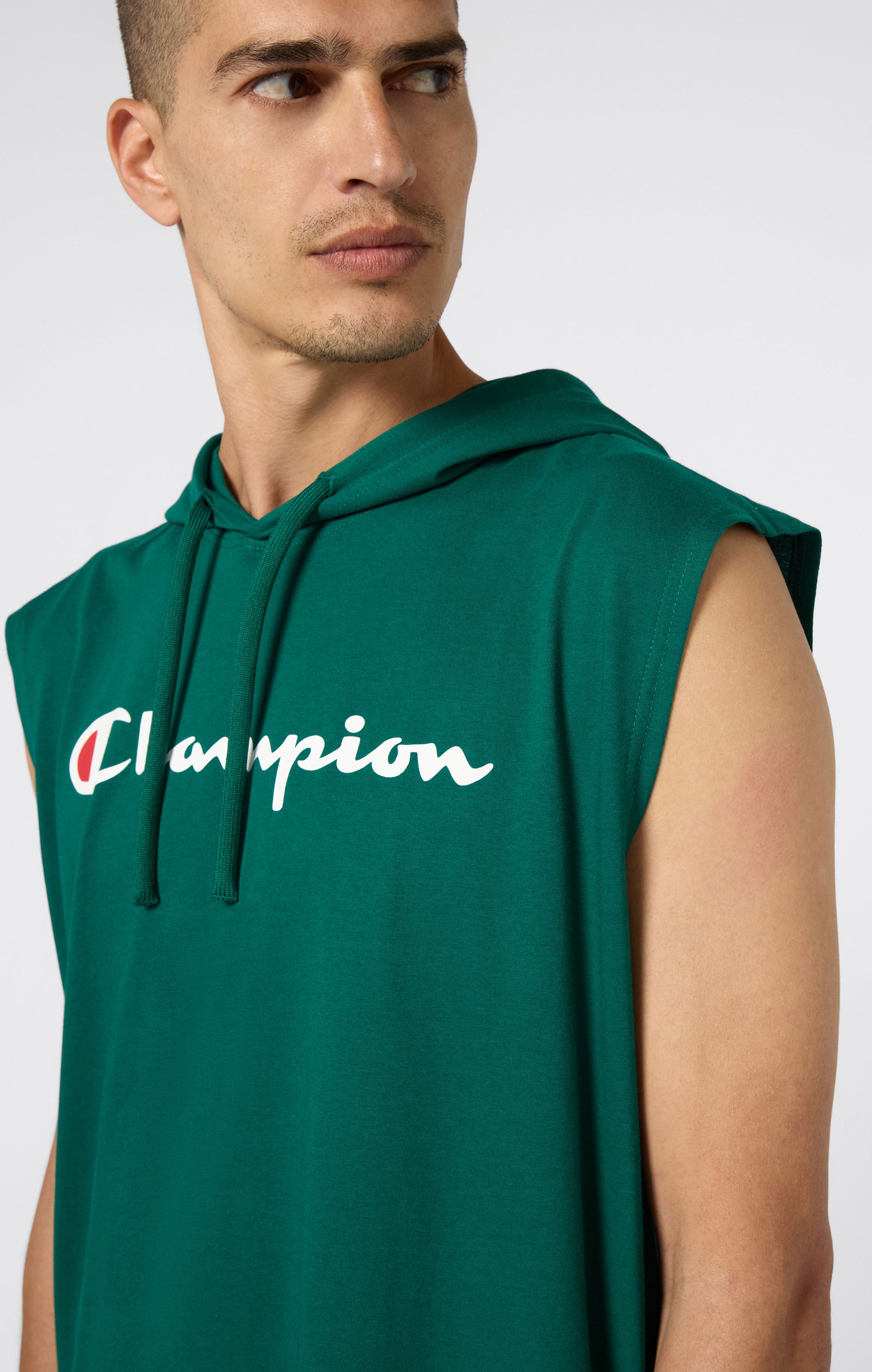 champion men's hooded shirts & tops