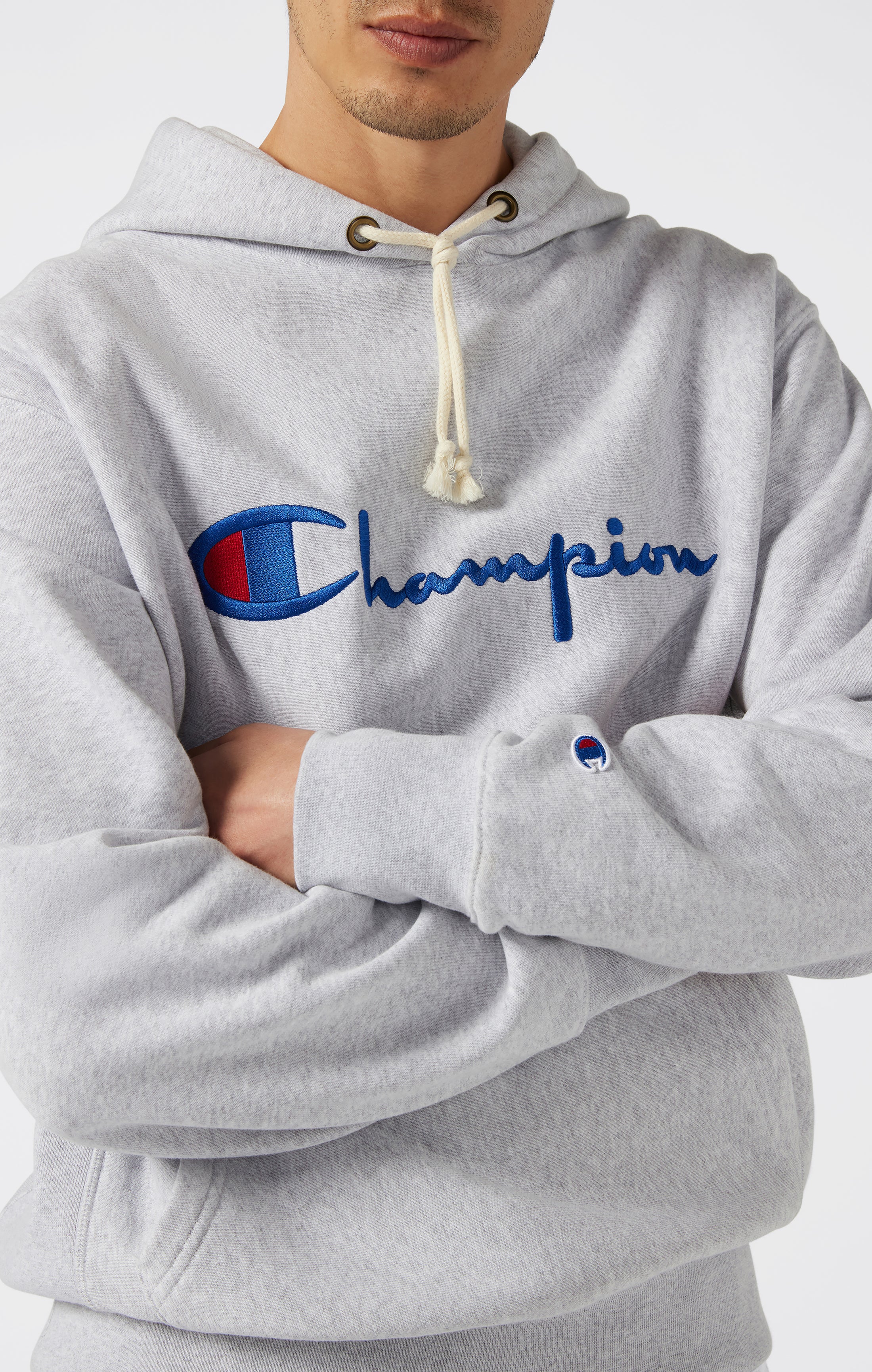 Sudadera con Capucha Ligera Reverse Weave Para Hombre