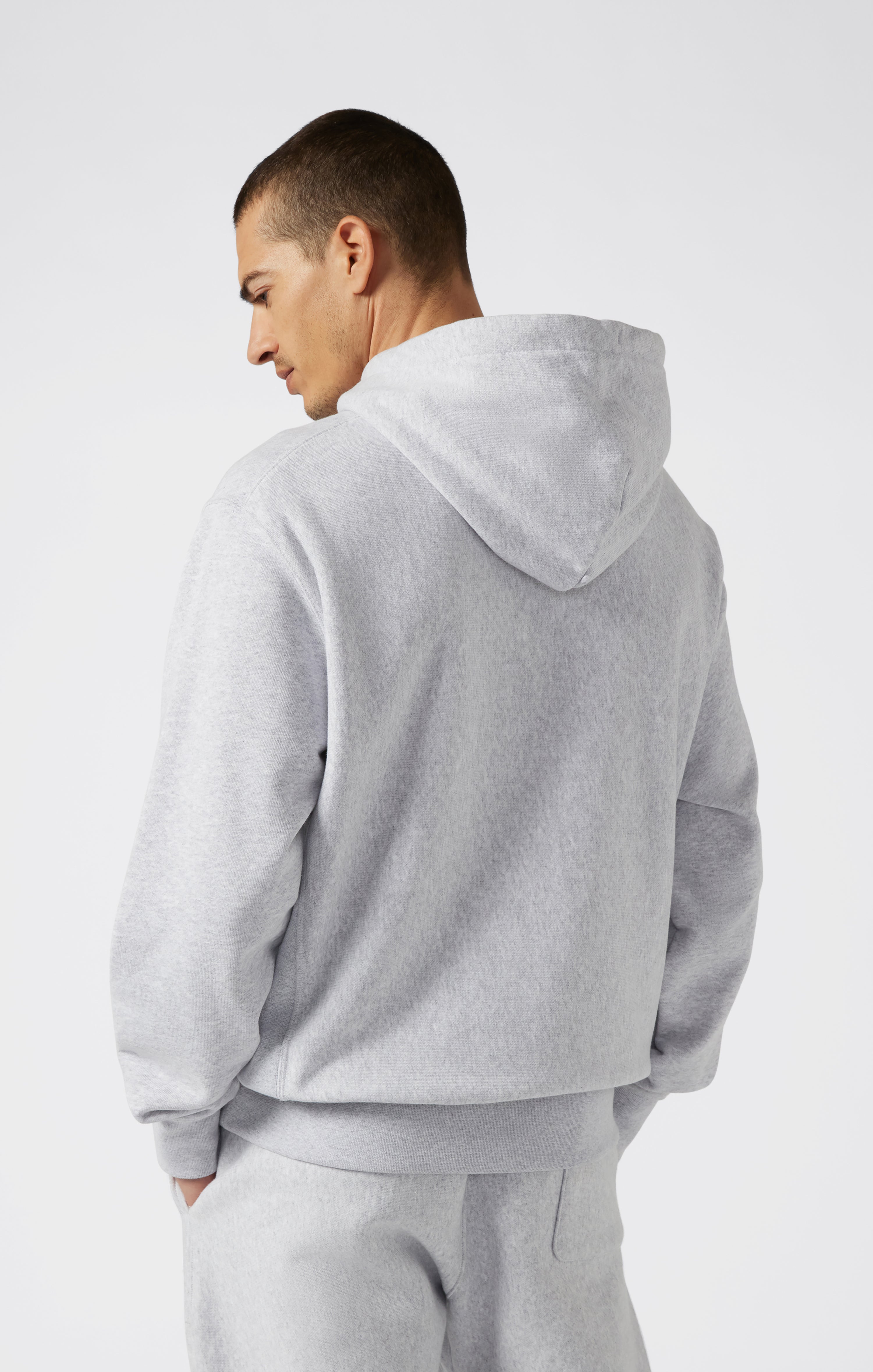Herren-Hoodie aus leichtem Reverse Weave