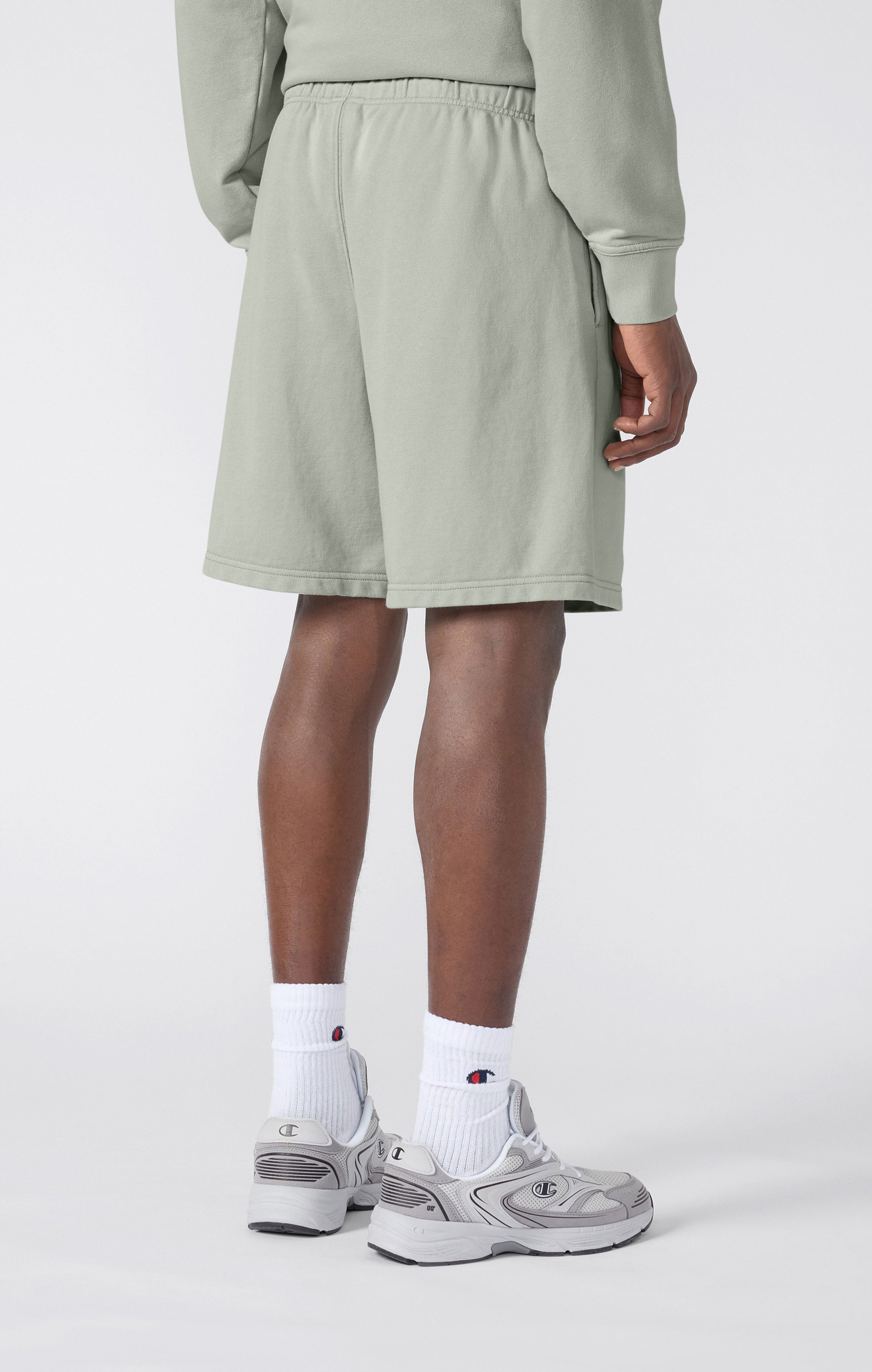 Pantalones Cortos Ligeros con Efecto Lavado Icons Hombre