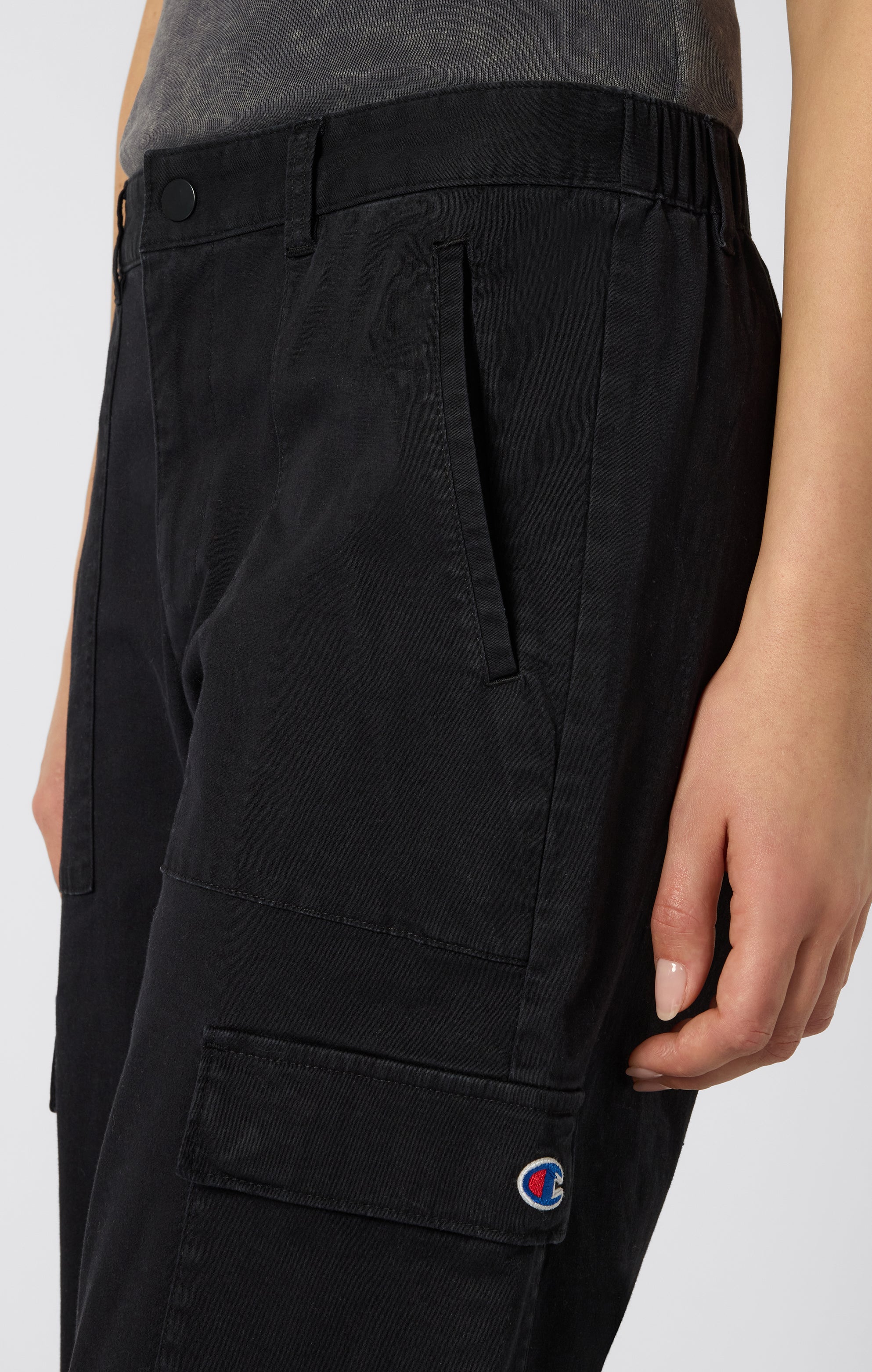 Pantalon cargo tissé Time Capsule délavé - Femmes