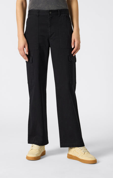 Pantalon cargo tissé Time Capsule délavé - Femmes