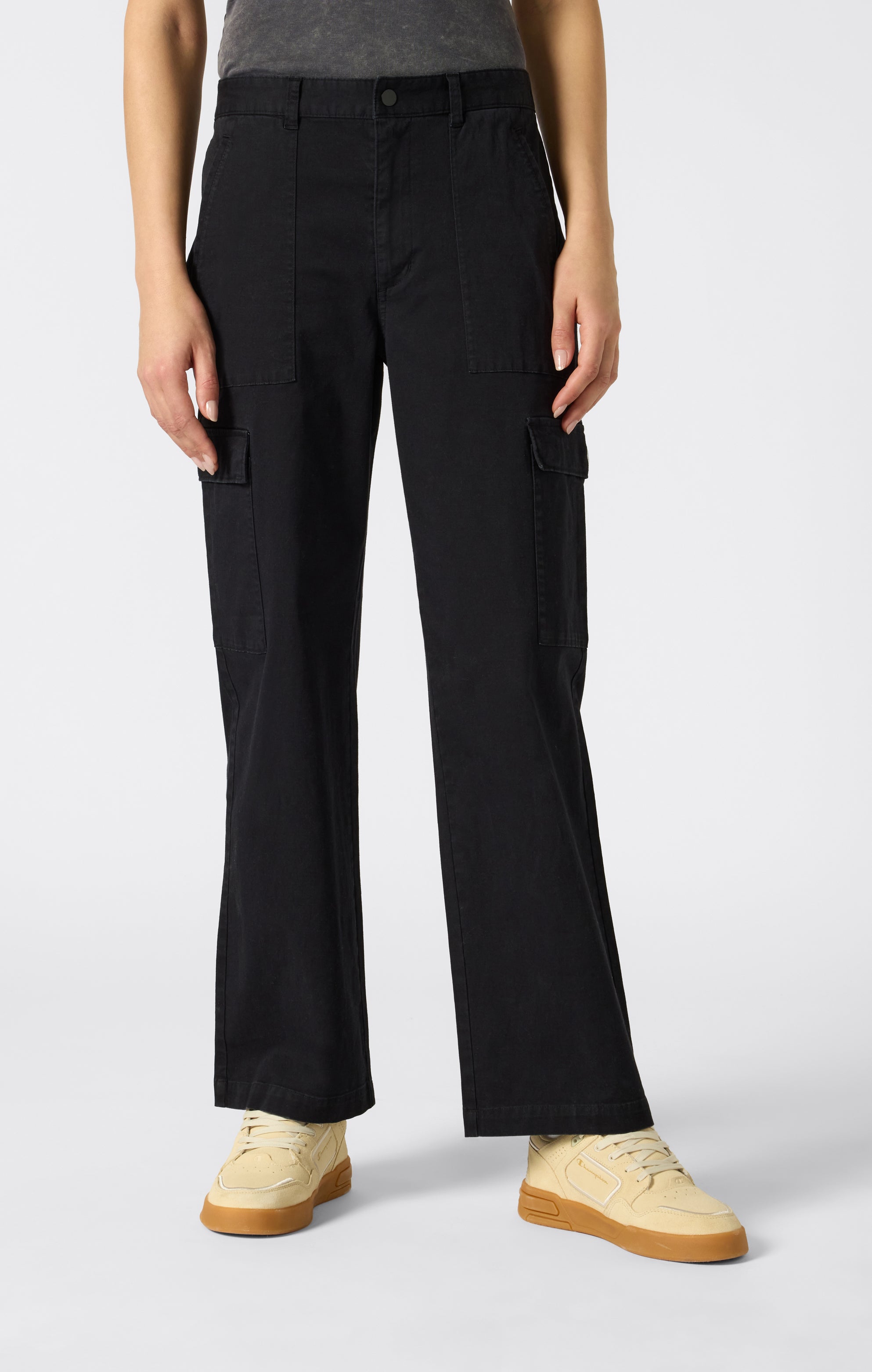 Pantalon cargo tissé Time Capsule délavé - Femmes