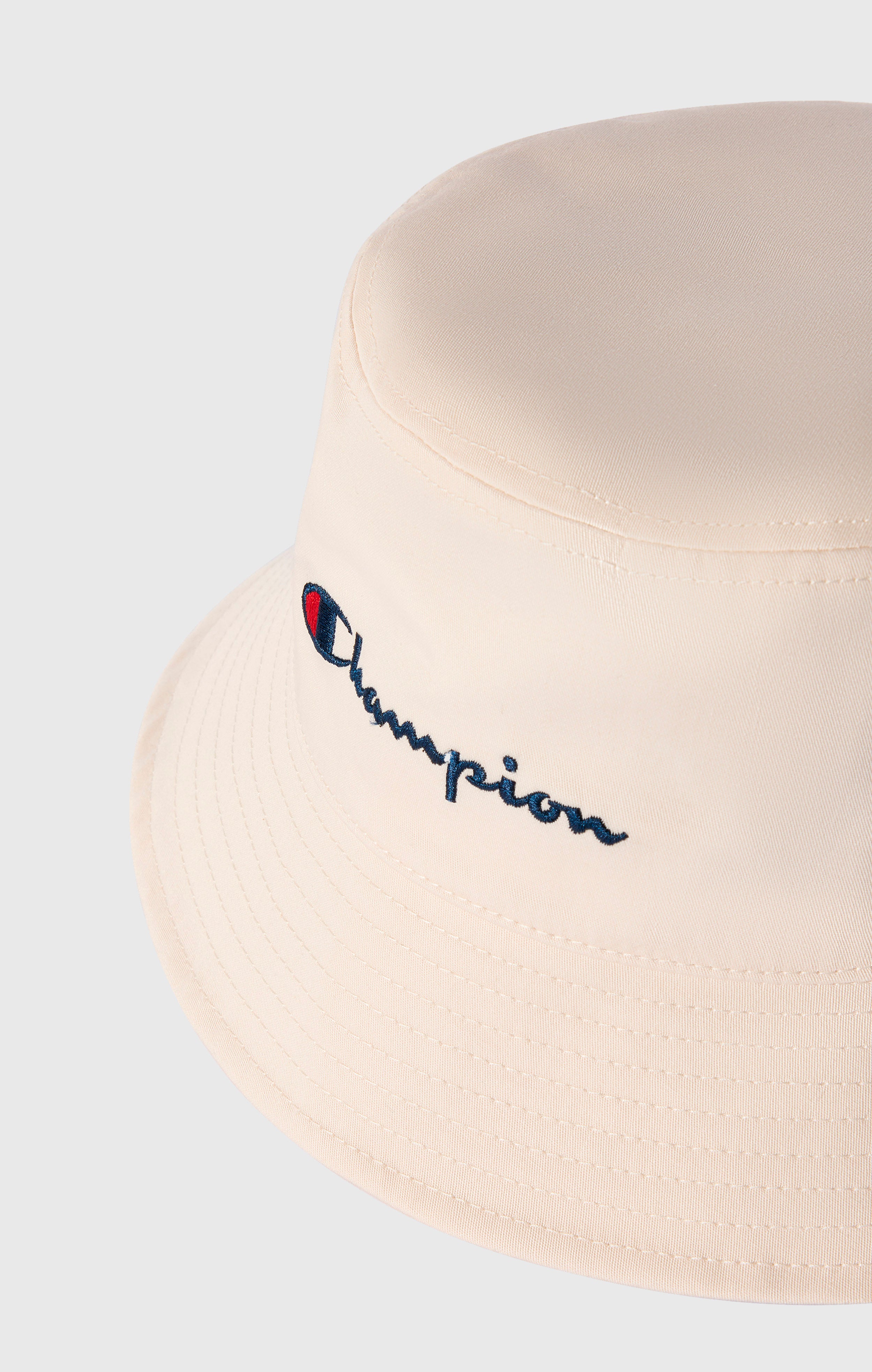 Embroidered Cotton Twill Bucket Hat