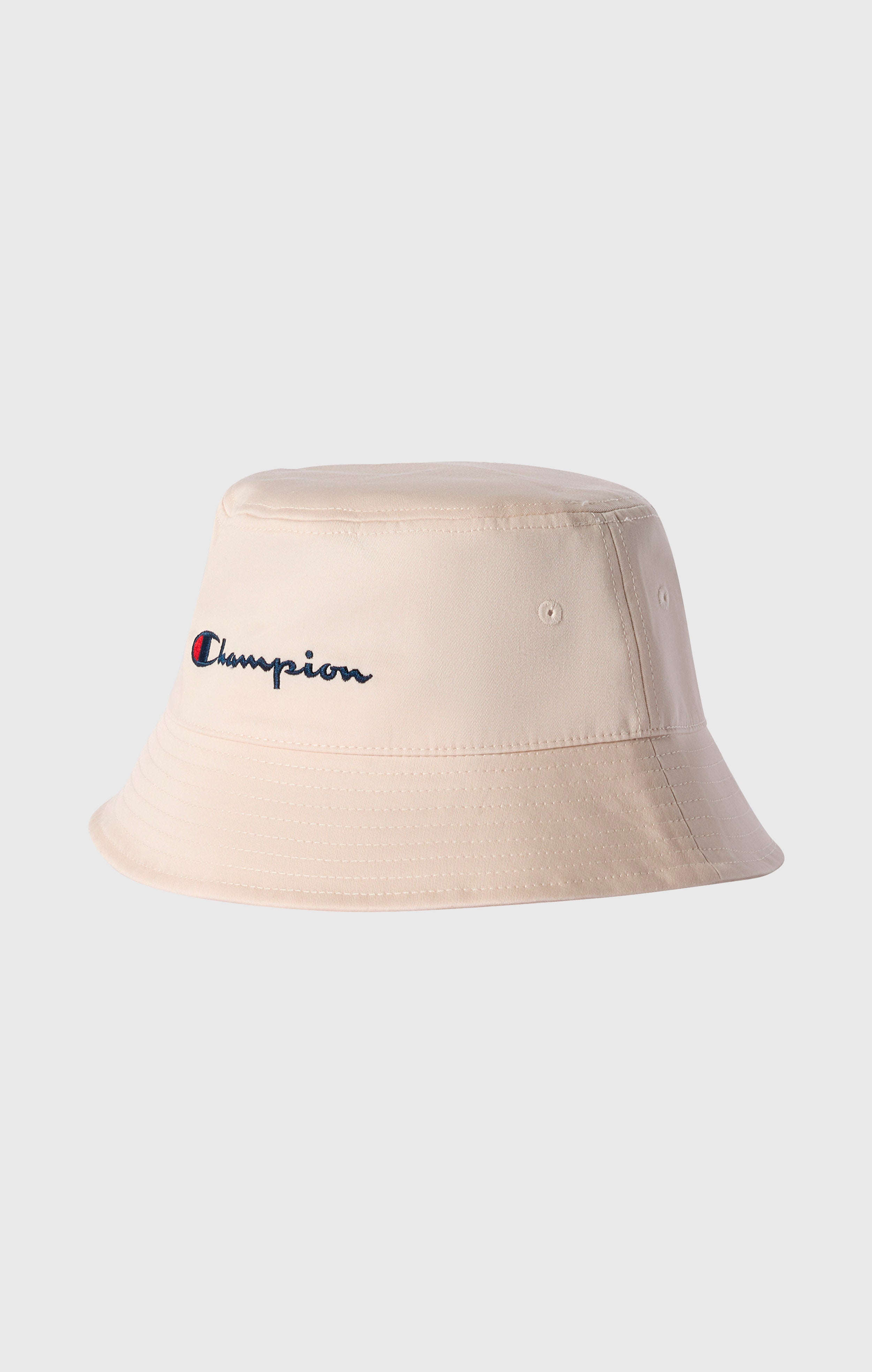 Embroidered Cotton Twill Bucket Hat