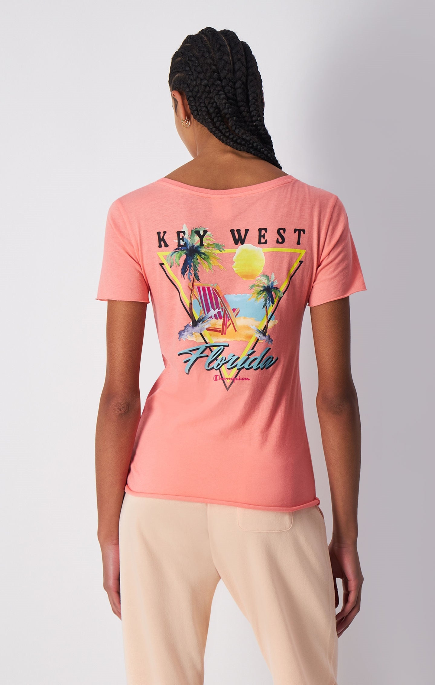 Santa Cruz Print Cotton T-Shirt