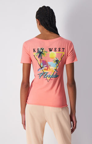 Santa Cruz Print Cotton T-Shirt