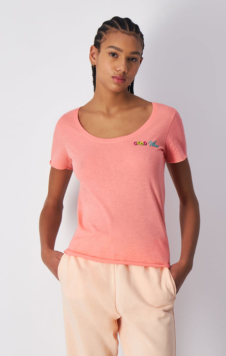 Santa Cruz Print Cotton T-Shirt