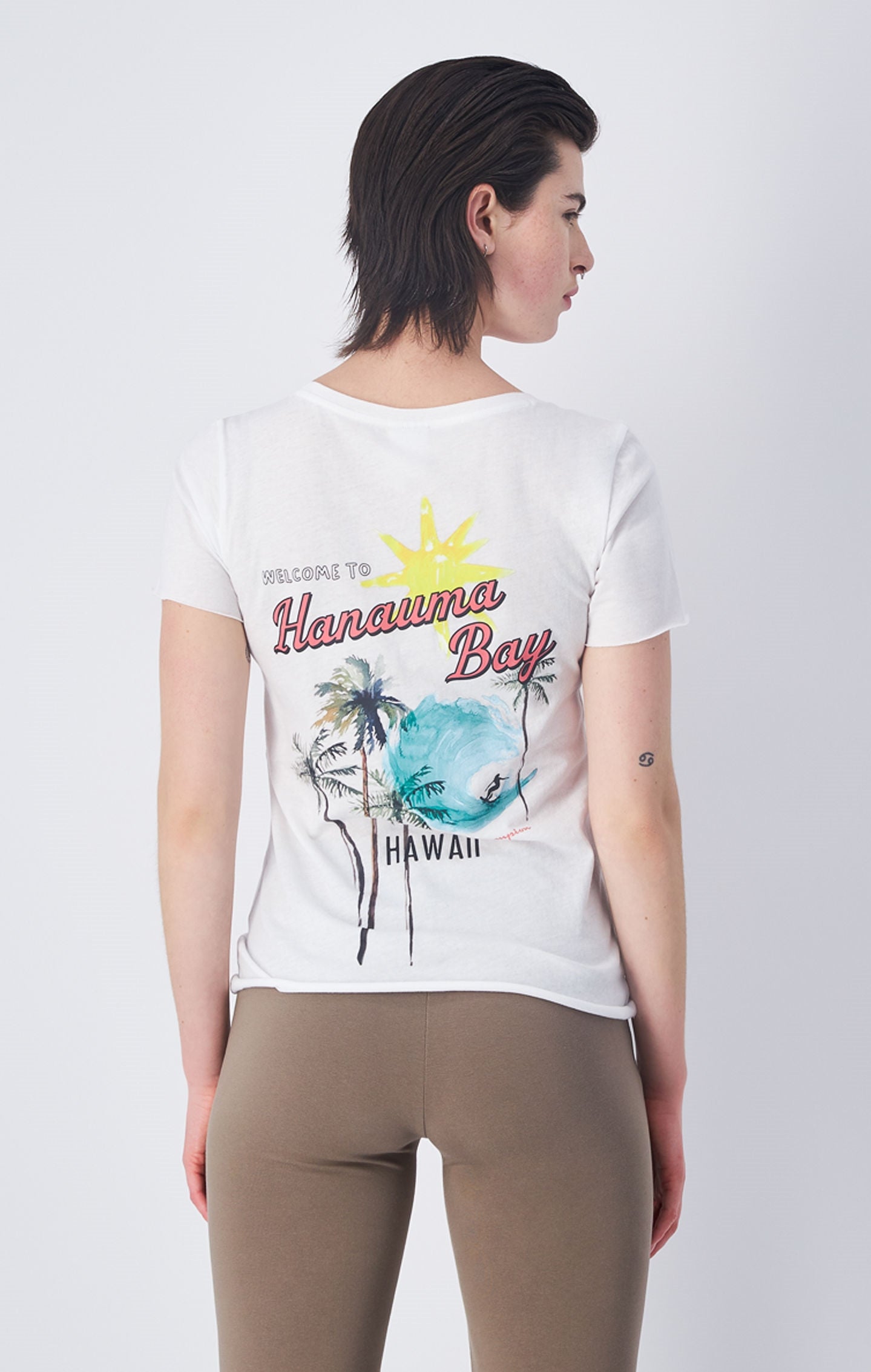 Santa Cruz Print Cotton T-Shirt