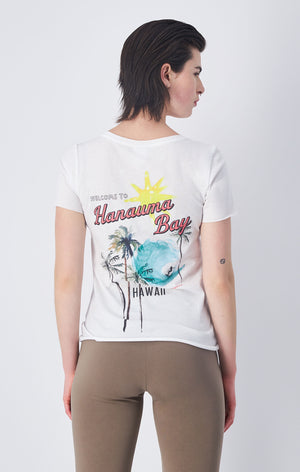 T-shirt en coton à imprimé Santa Cruz